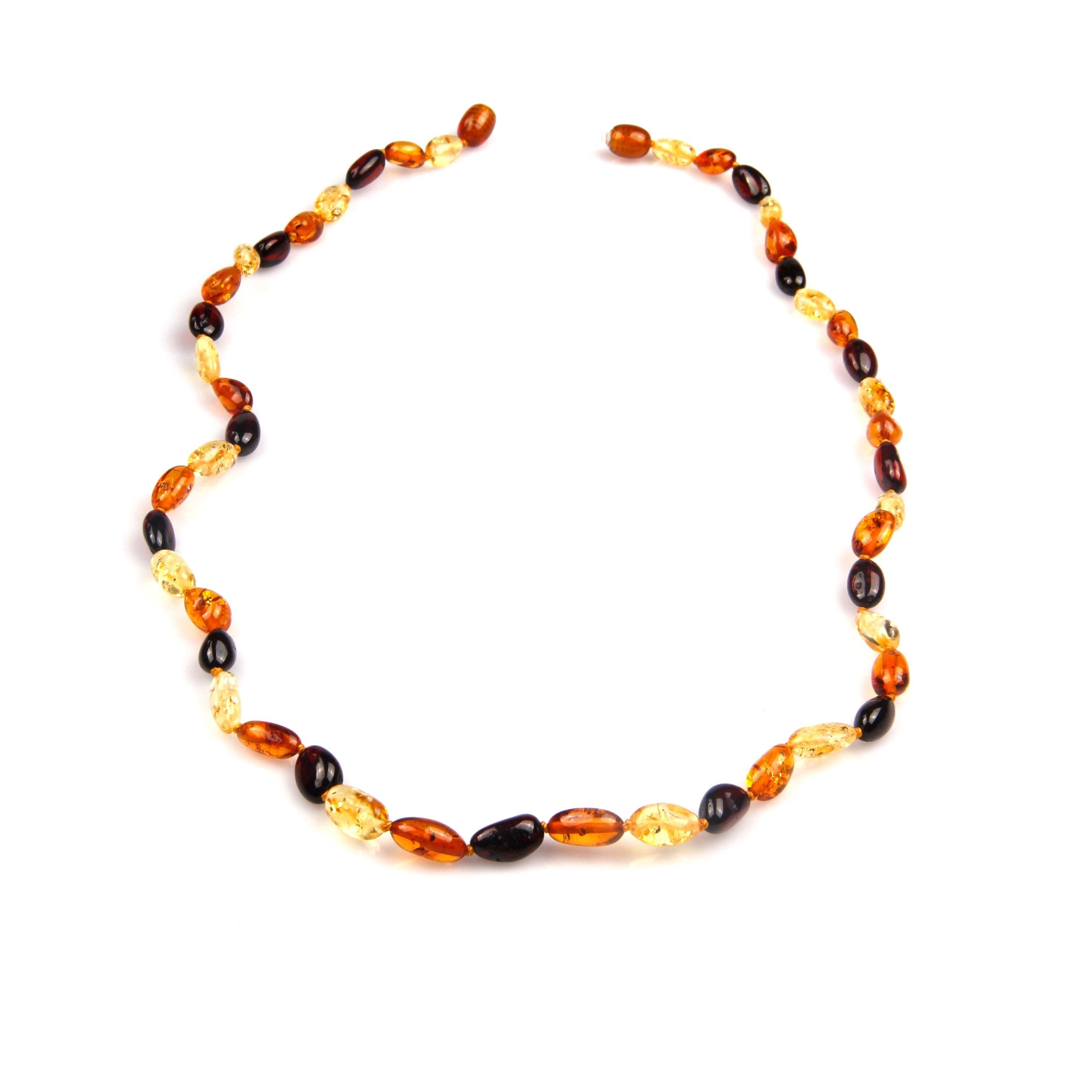 Damla Kehribar Kolye