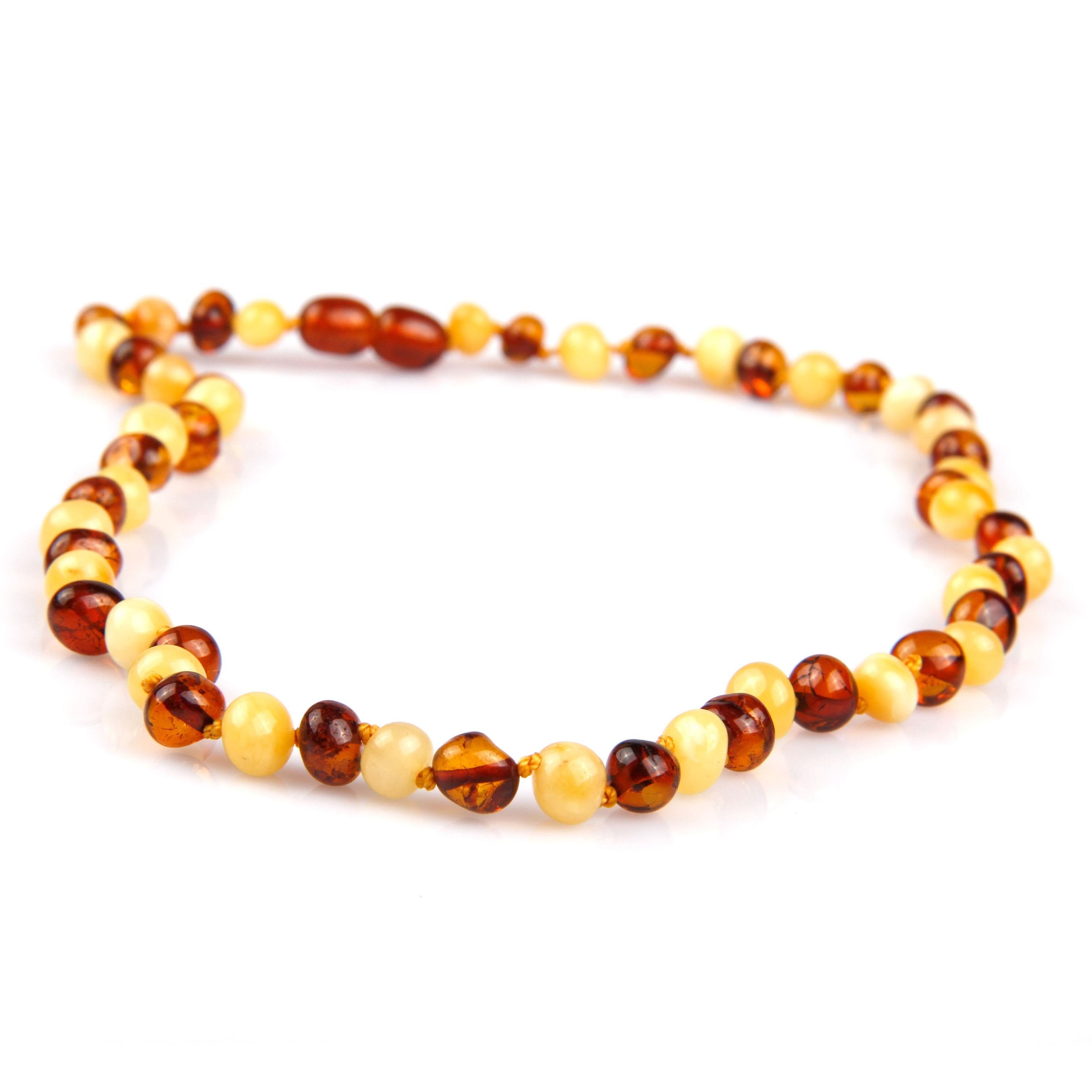 Damla Kehribar Kolye