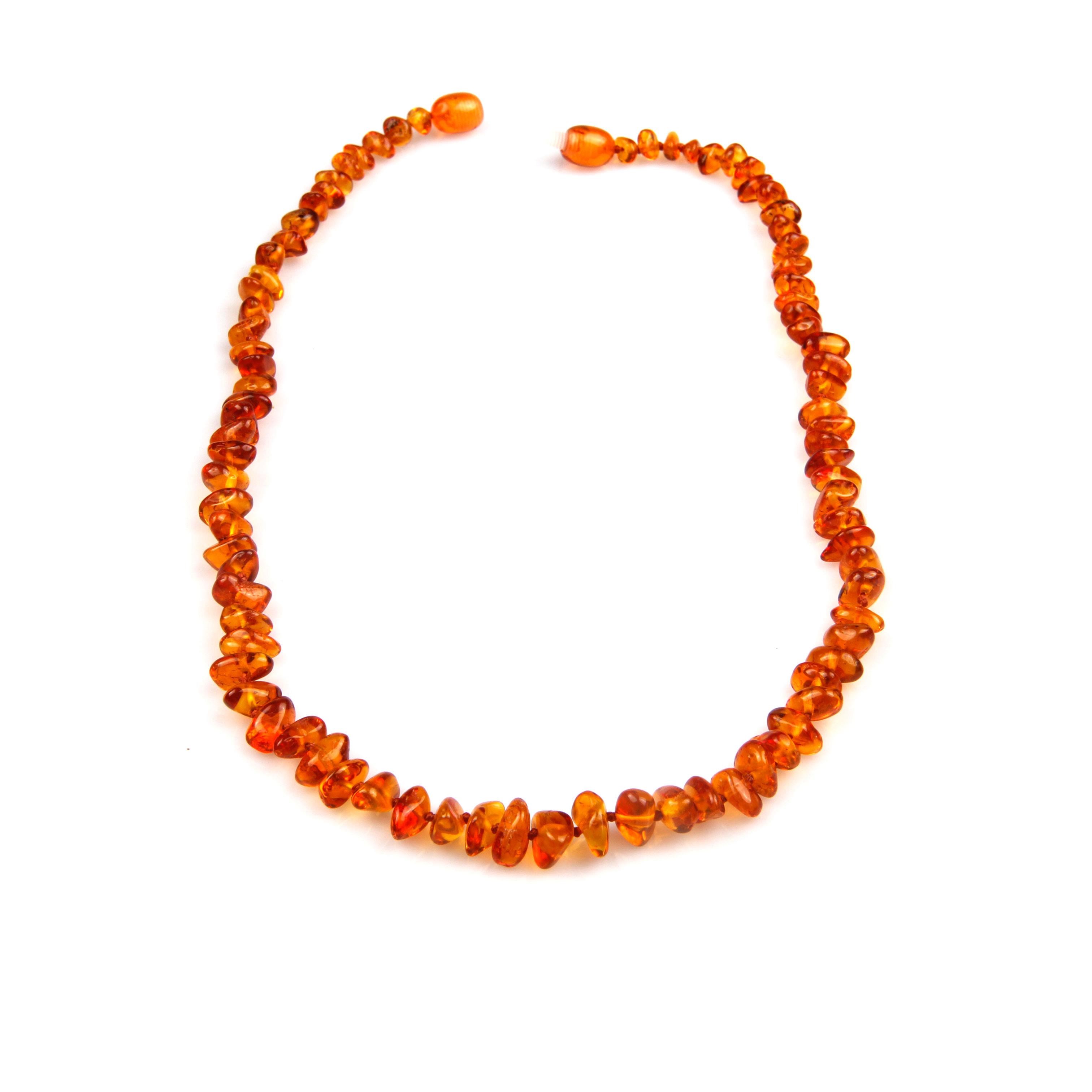 Damla Kehribar Kolye