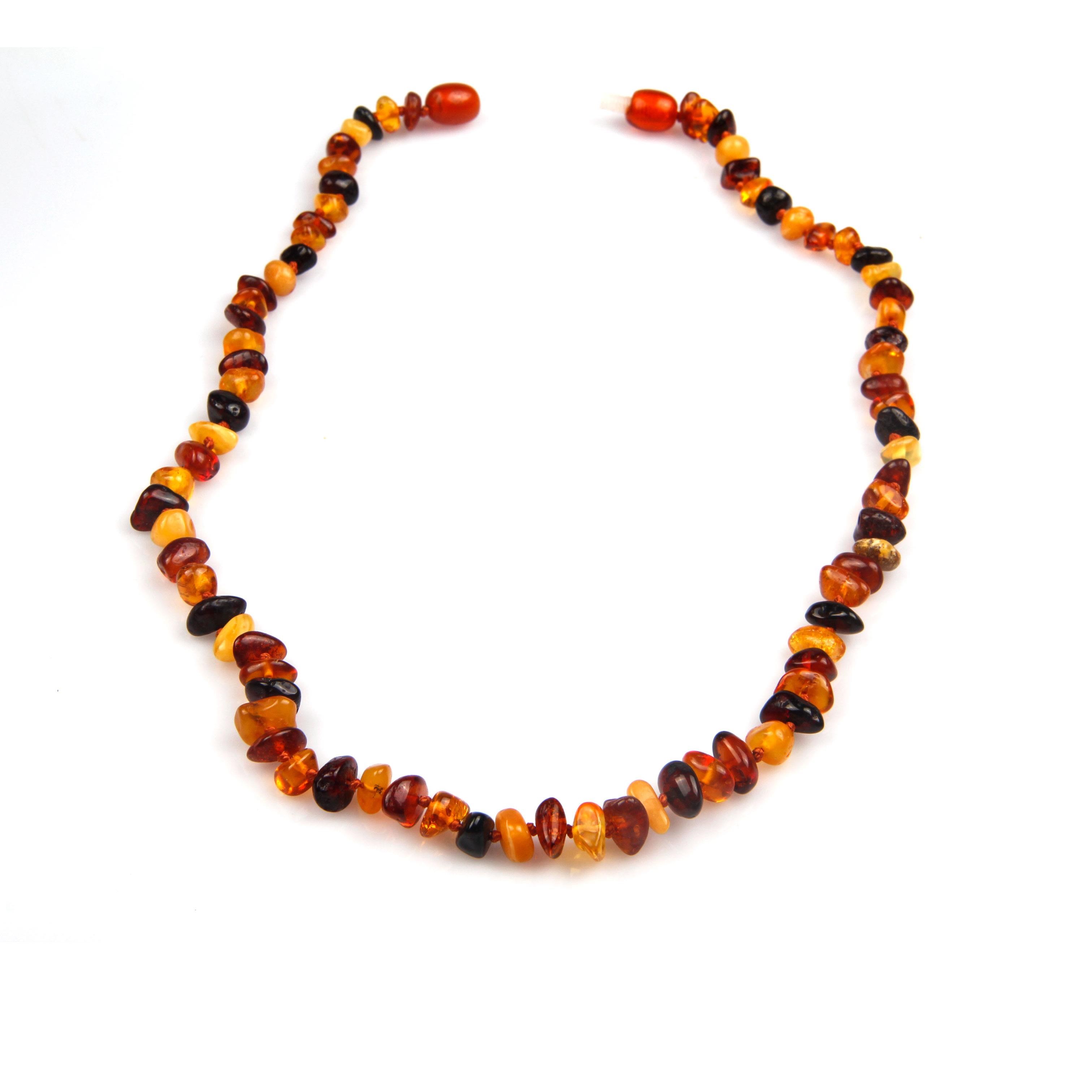 Damla Kehribar Kolye