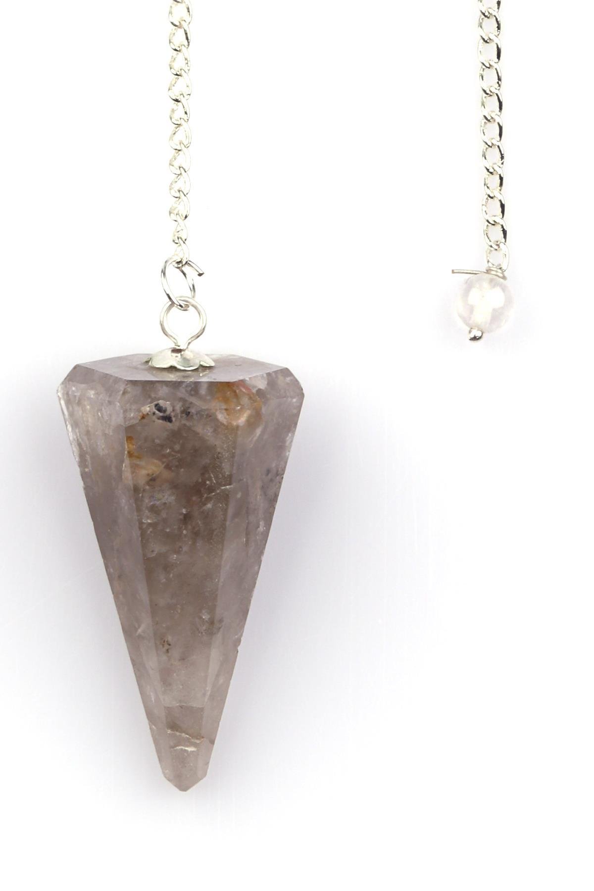 Dumanlı Kuvars Doğal Taş Pandül