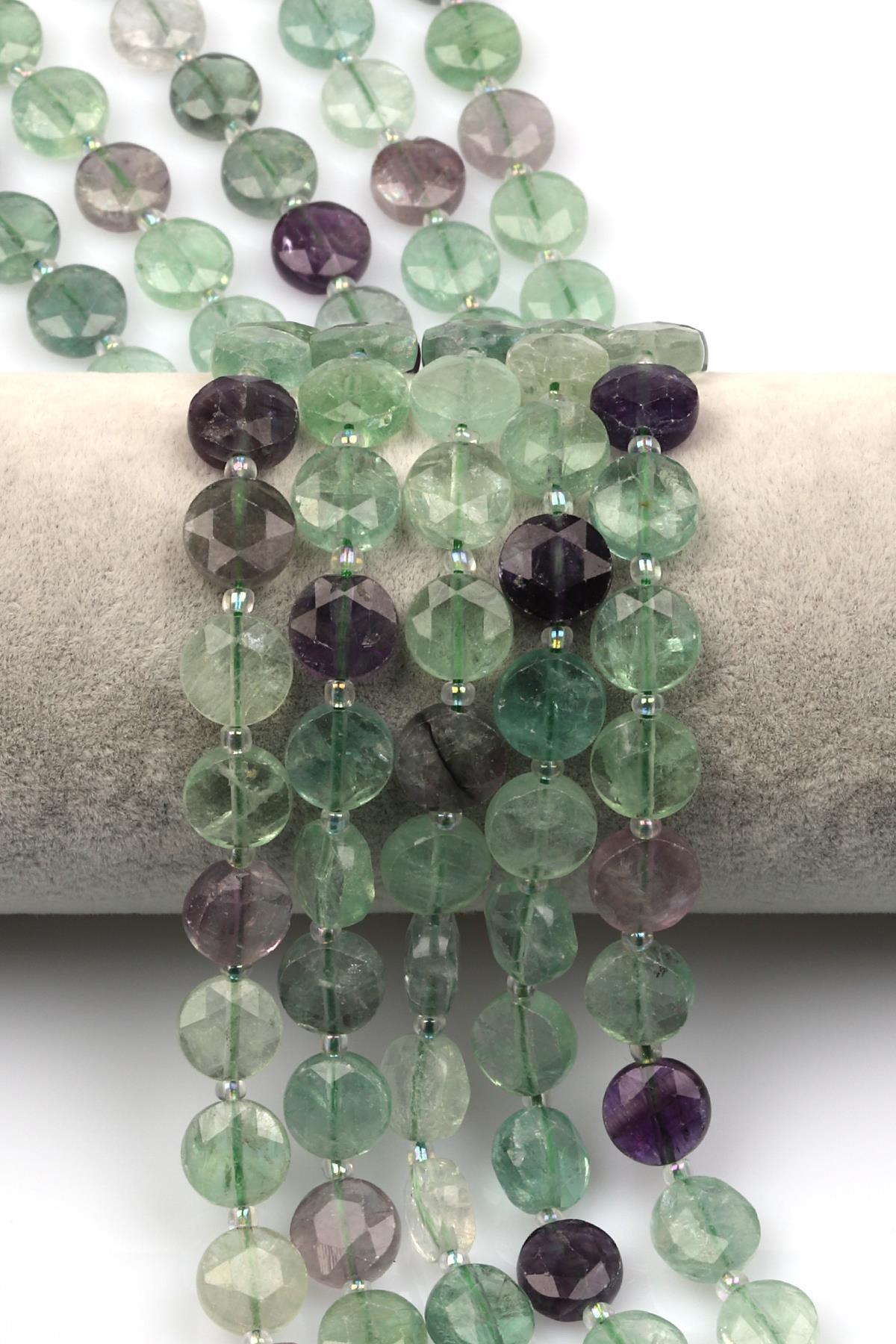 Florit Doğal Taş Dizi 5 x 10 mm Yassı Kesim