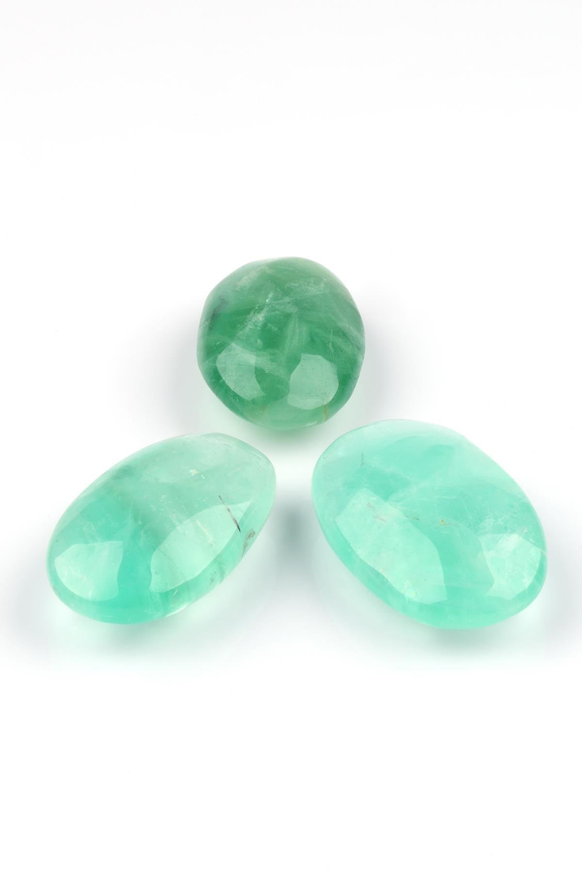 Florit Doğal Taş Oval Parça