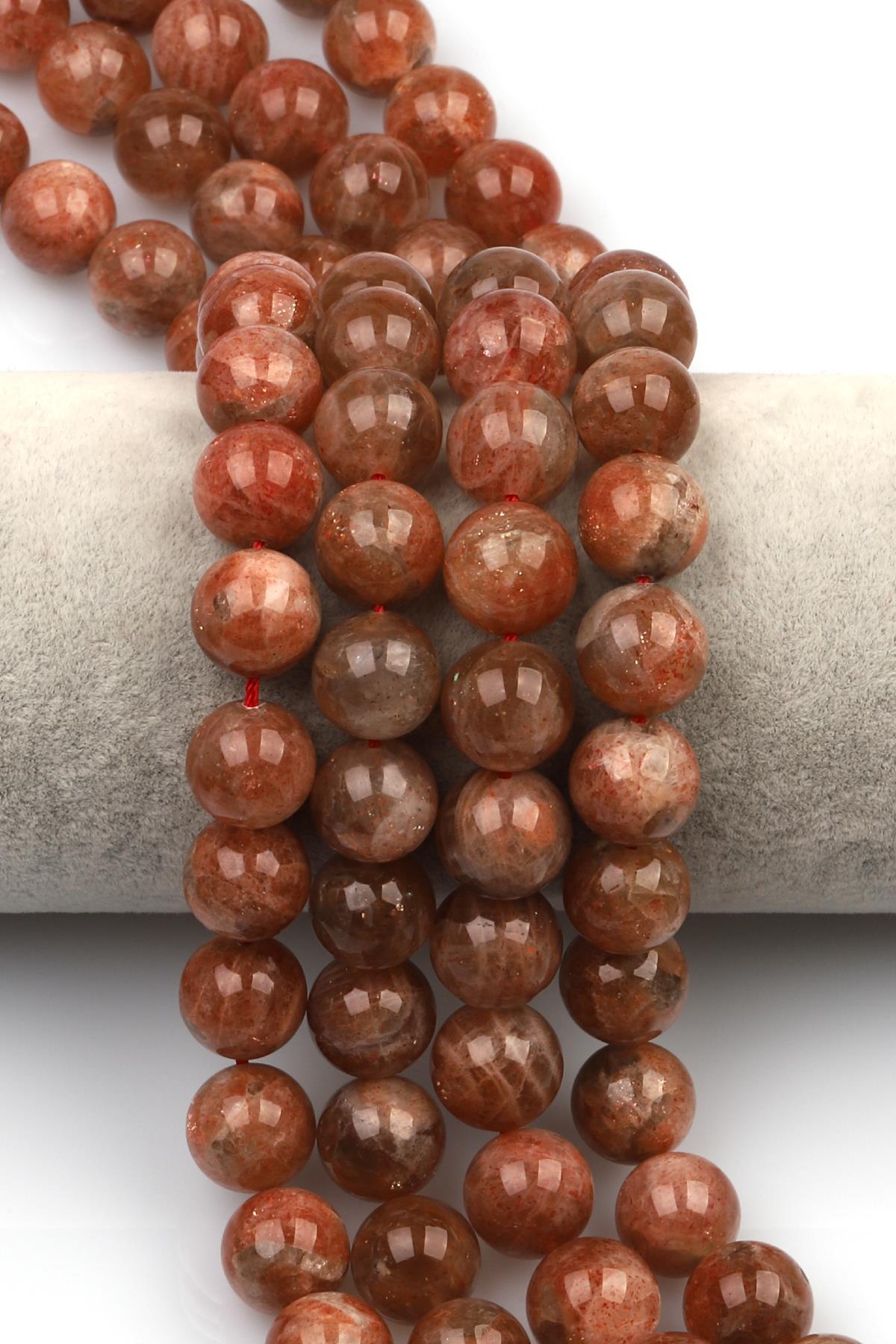 Güneş Taşı Doğaltaş Dizi 12 mm Küre Kesim