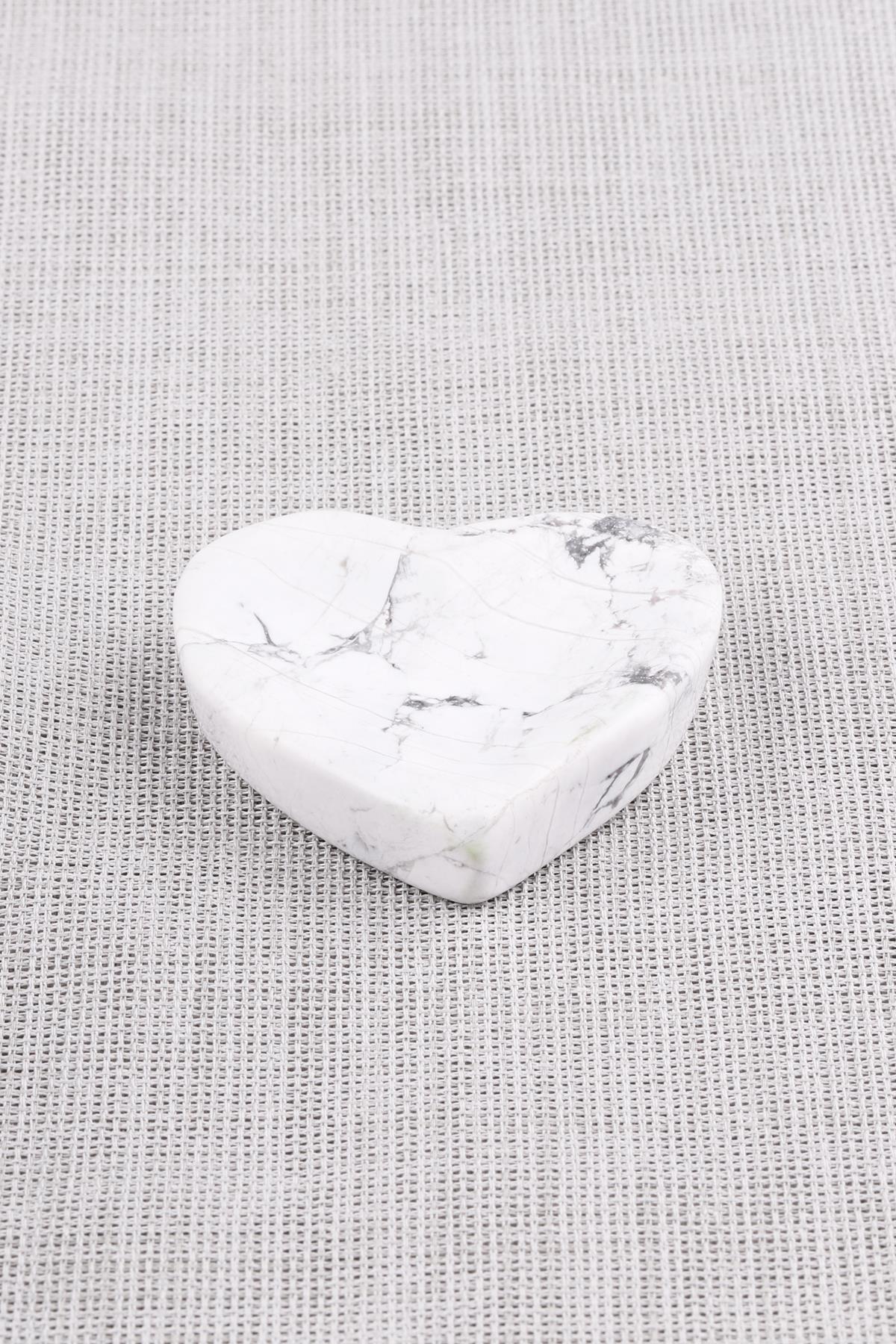 Havlit Doğal Taş İçi Oyuk Kalp