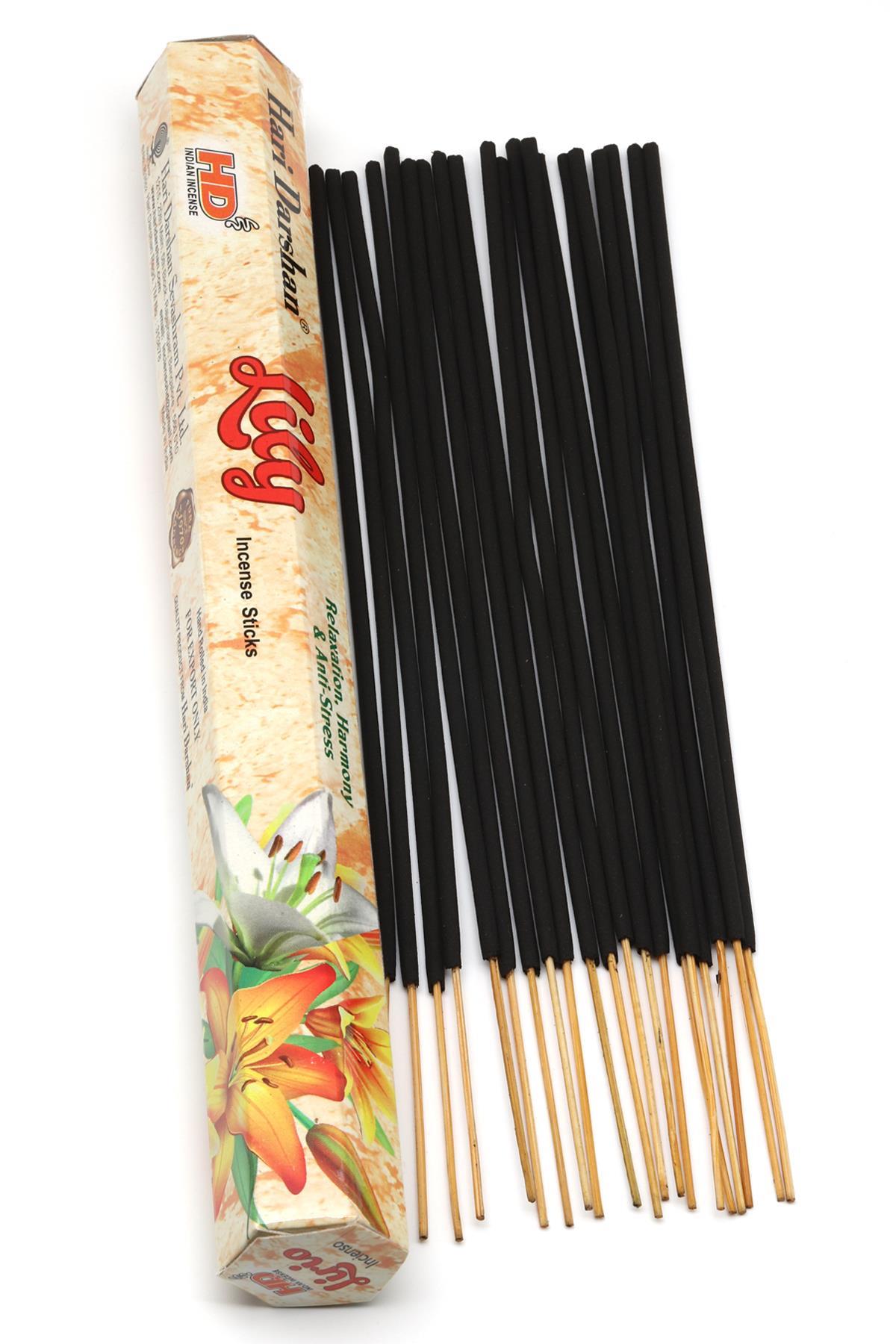 HD Tütsü Lily - Zambak Kokusu 20'li Çubuk Tütsü