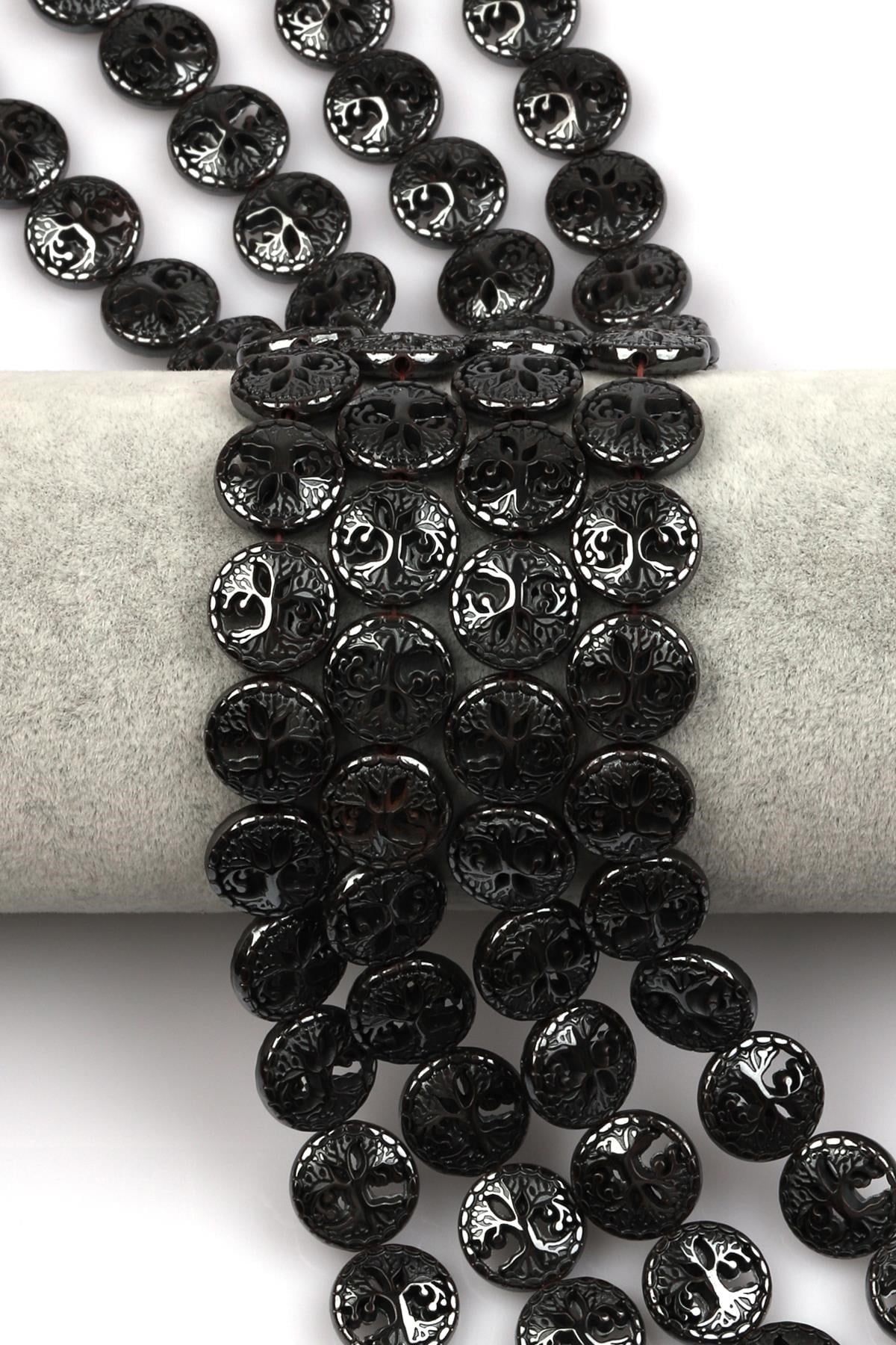 Hematit Dizi 12 mm Ağaç Model