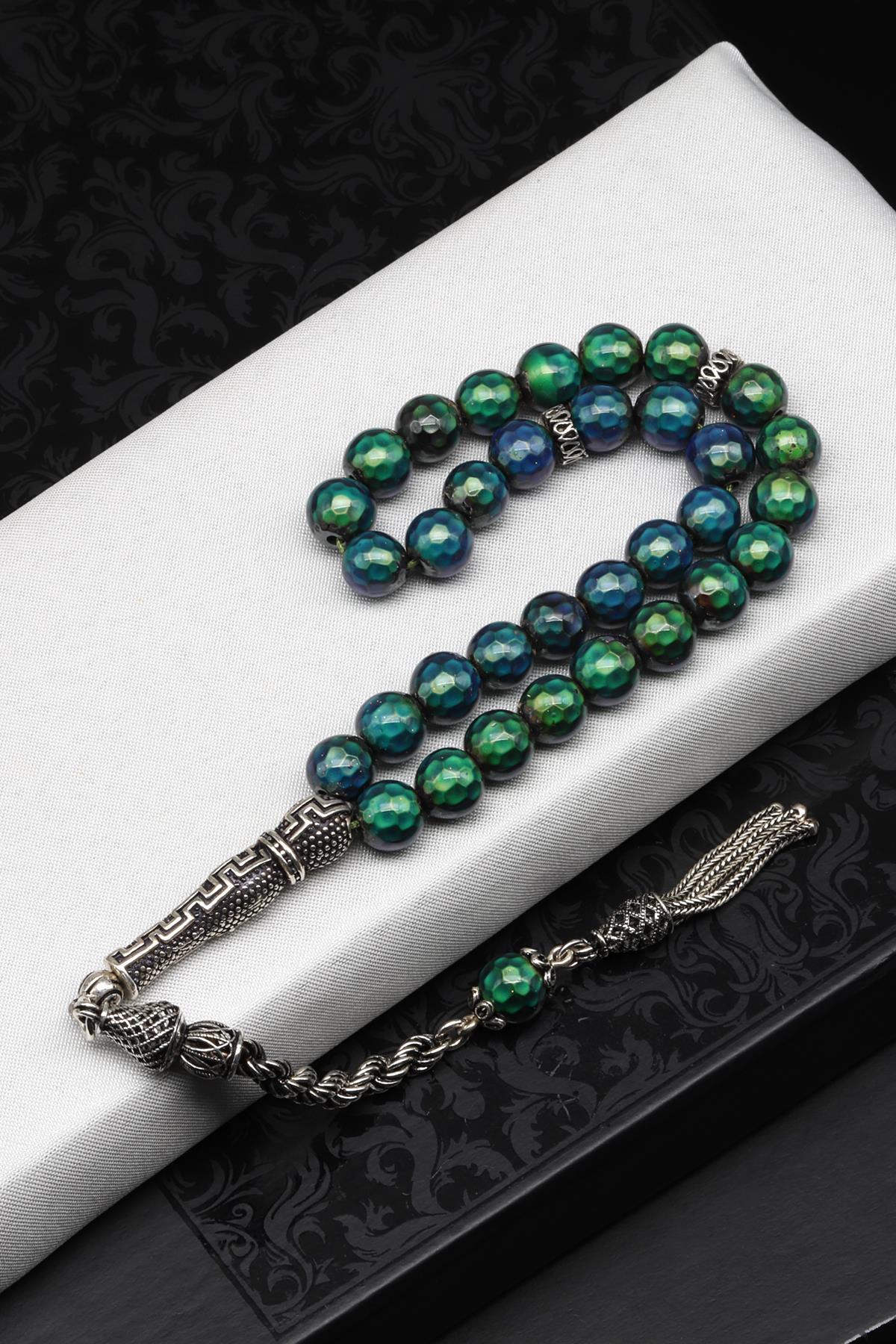 His Taşı Doğal Taş Tesbih 8 mm Küre Kesim