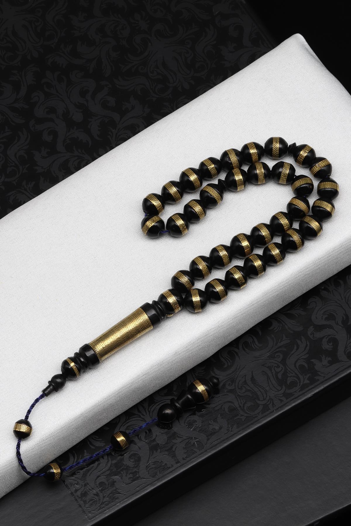 İşlemeli Kuka Ağacı Tesbih 7 x 7 mm Özel Kesim