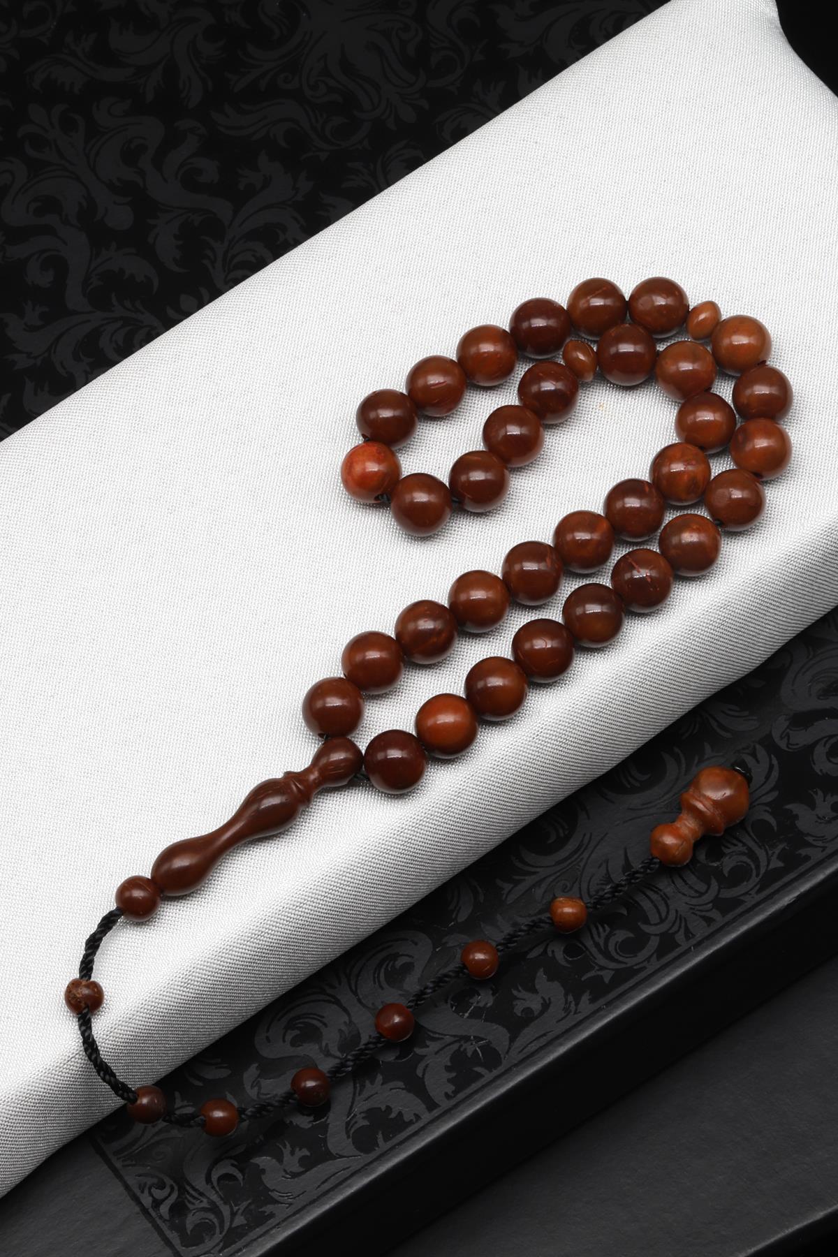 İznik Kuka Ağacı Tesbih 7 mm Küre Kesim