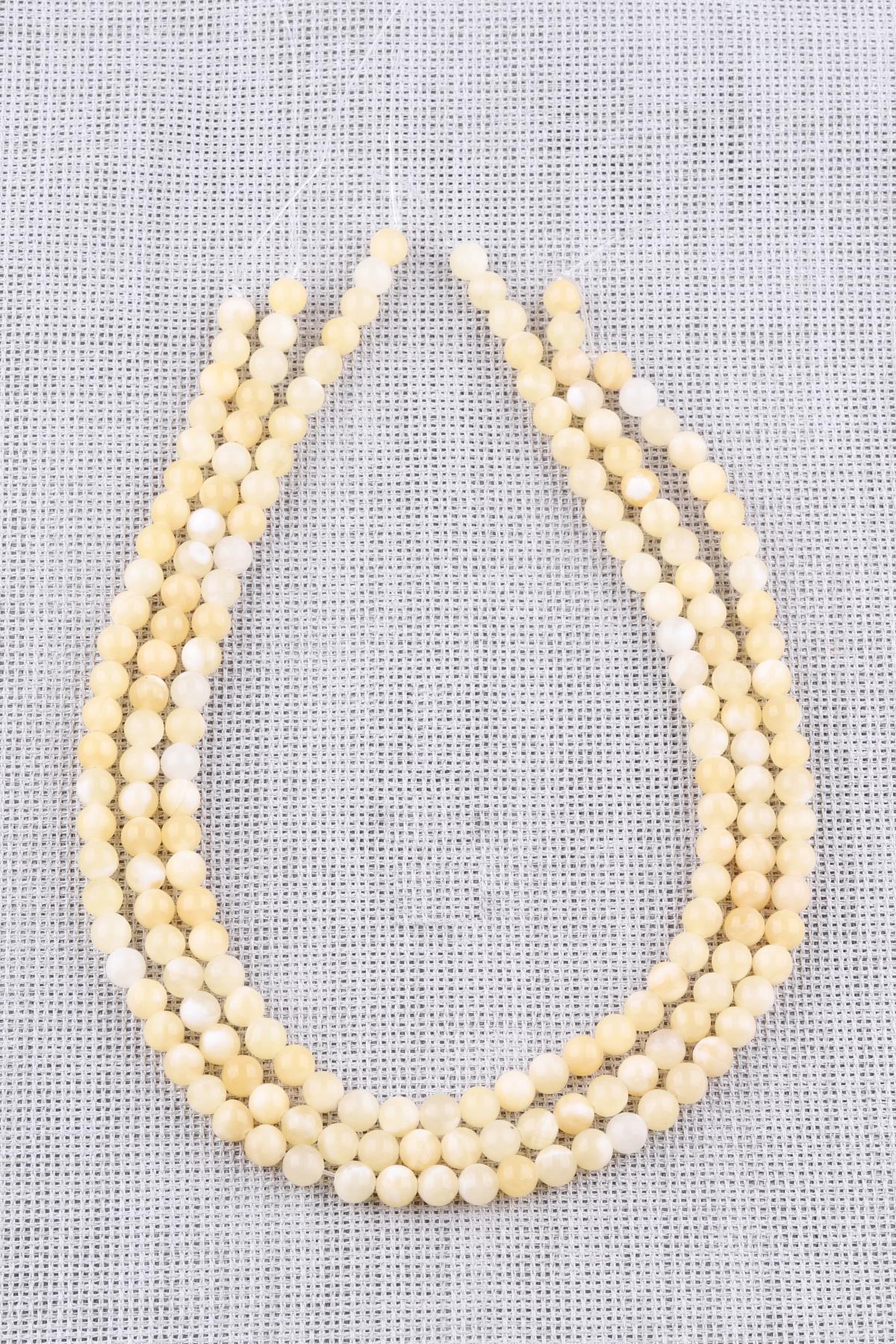 Kalsit Doğal Taş Dizi 6 mm Küre Kesim