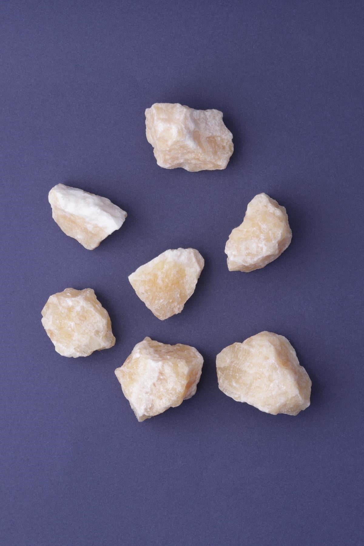 Kalsit Doğal Taş Ham Parça