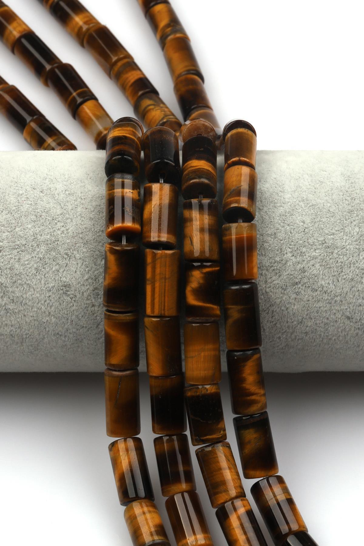 Kaplan Gözü Doğaltaş Dizi 8 x 14 mm Silindir Kesim