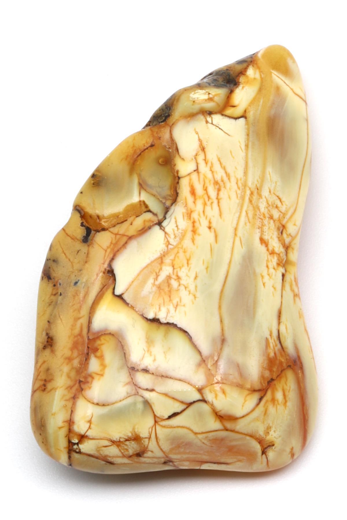 Kehribar Doğal Taş Parça