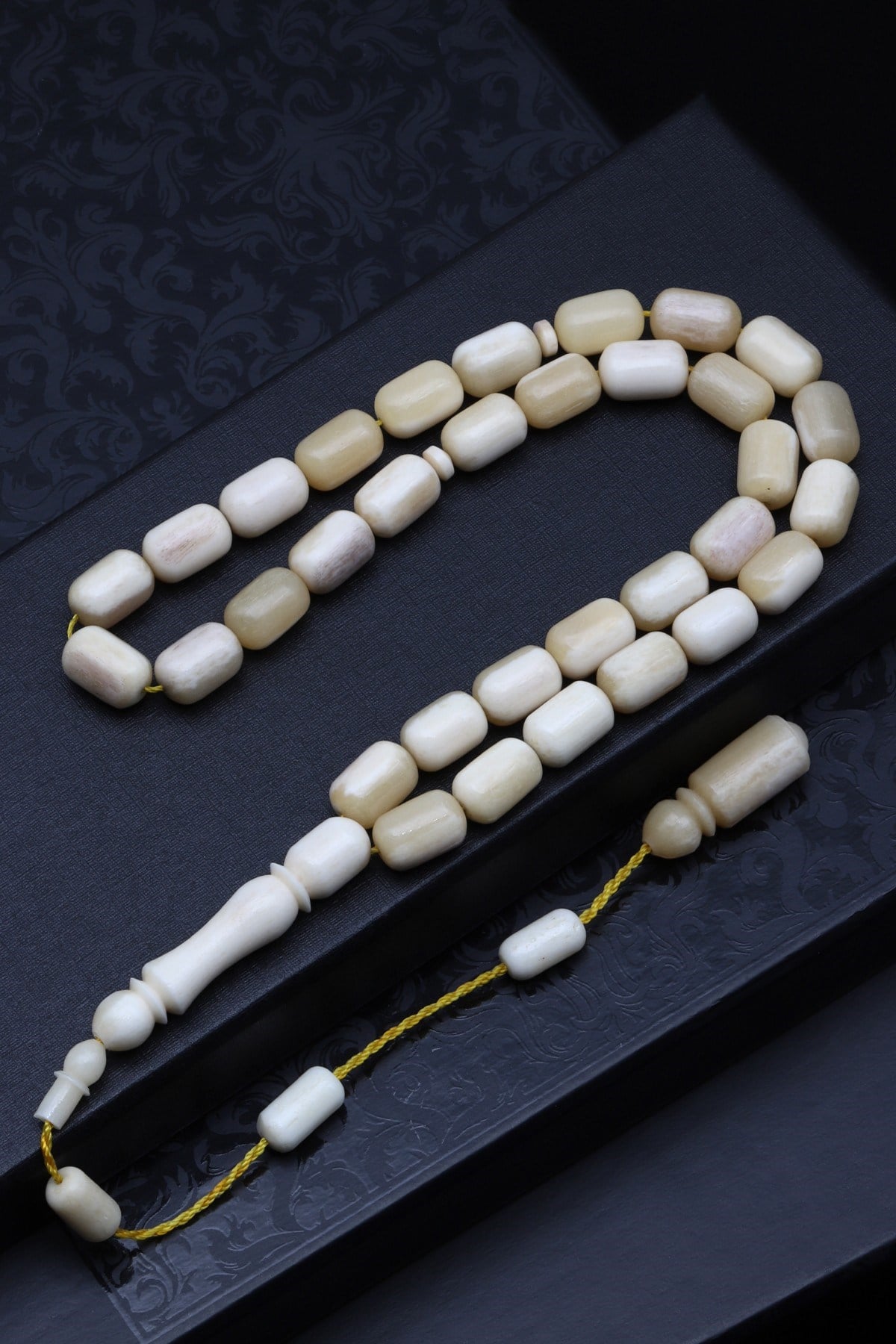 Kemik Tesbih 7 x 11 mm Kapsül Kesim - T-1645