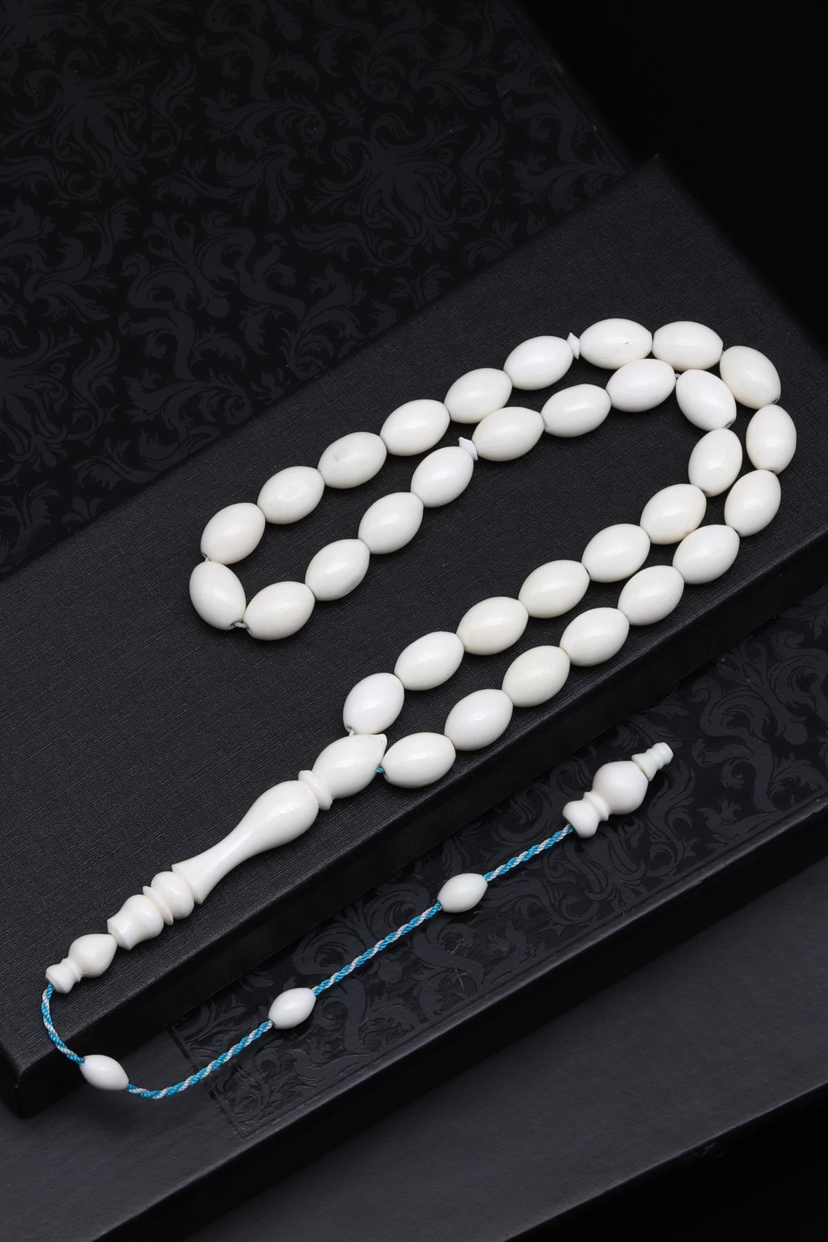 Kemik Tesbih 8 x 11 mm Beyzi Kesim