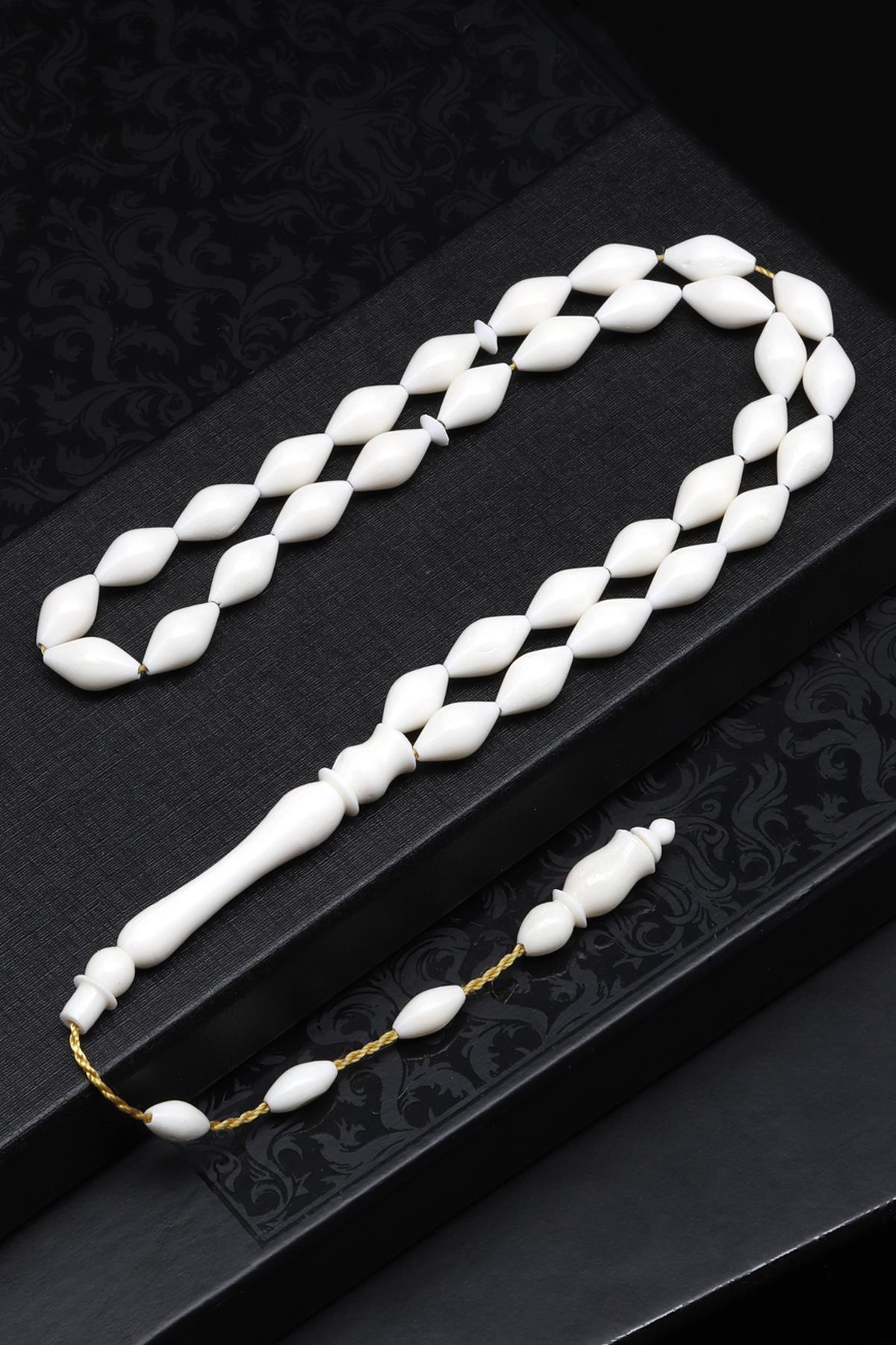 Kemik Tesbih Tesbih 7 x 12 Arpa Kesim