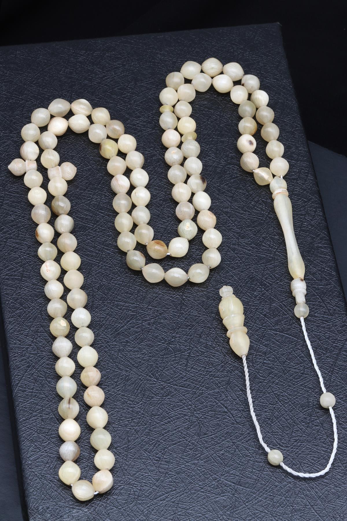 Koç Boynuzu Ağacı 99'Lu Tesbih 6 x 7 mm Arpa Kesim