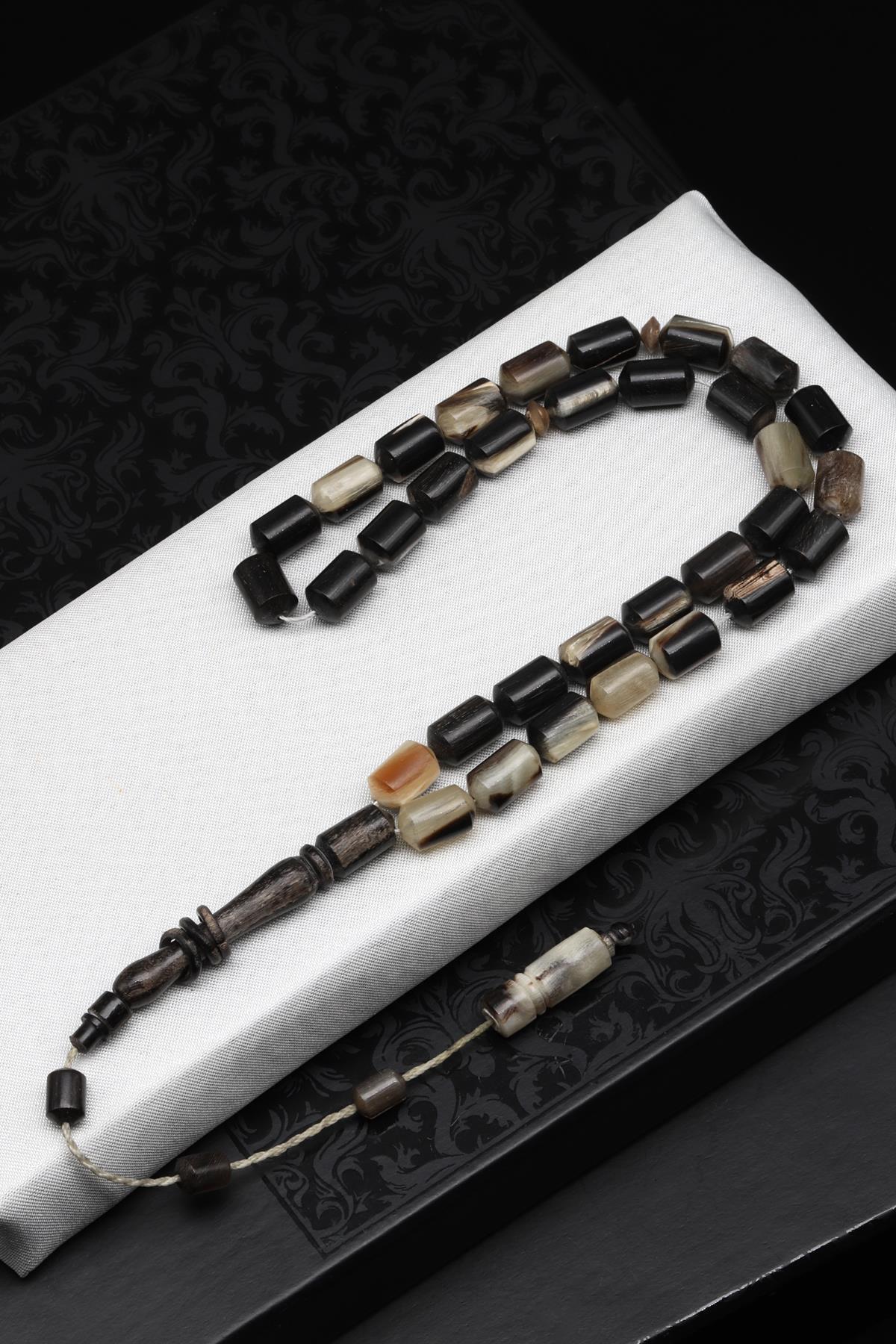 Koç Boynuzu Tesbih 7 x 11 mm Kesme Silindir Kesim