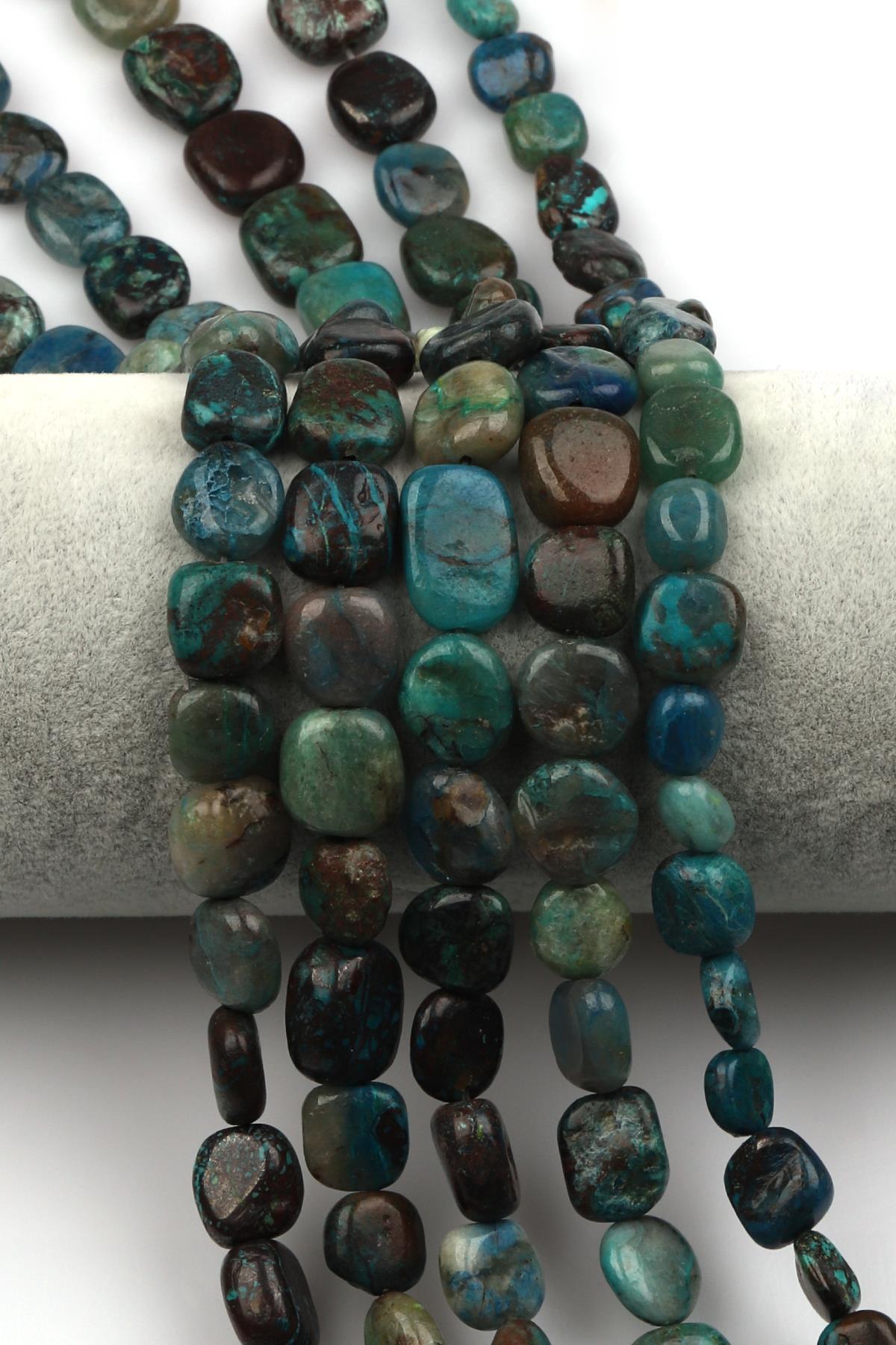 Krizokol Doğal Taş Dizi Şekilsiz Kesim