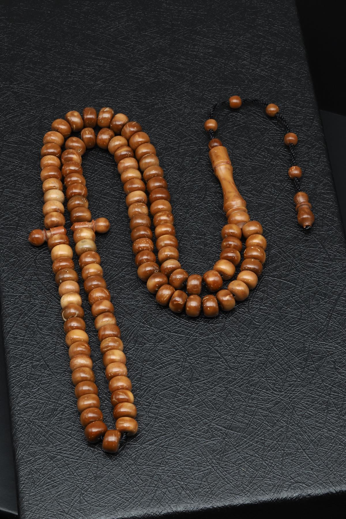 Kuka Ağacı 99'lu Tesbih 5 x 7 mm Rondel Kesim