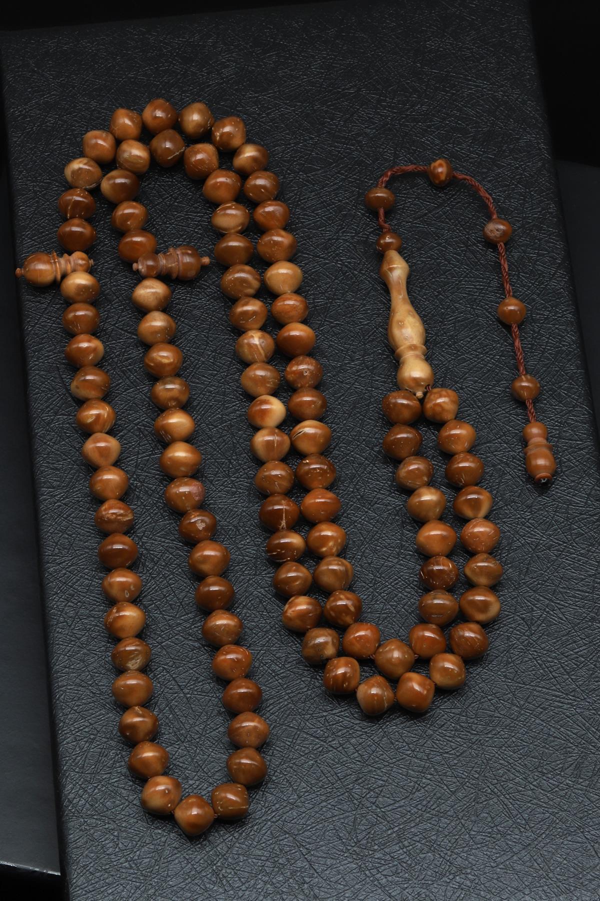 Kuka Ağacı 99'lu Tesbih 7 x 8 mm İstanbul Kesim - T-1510