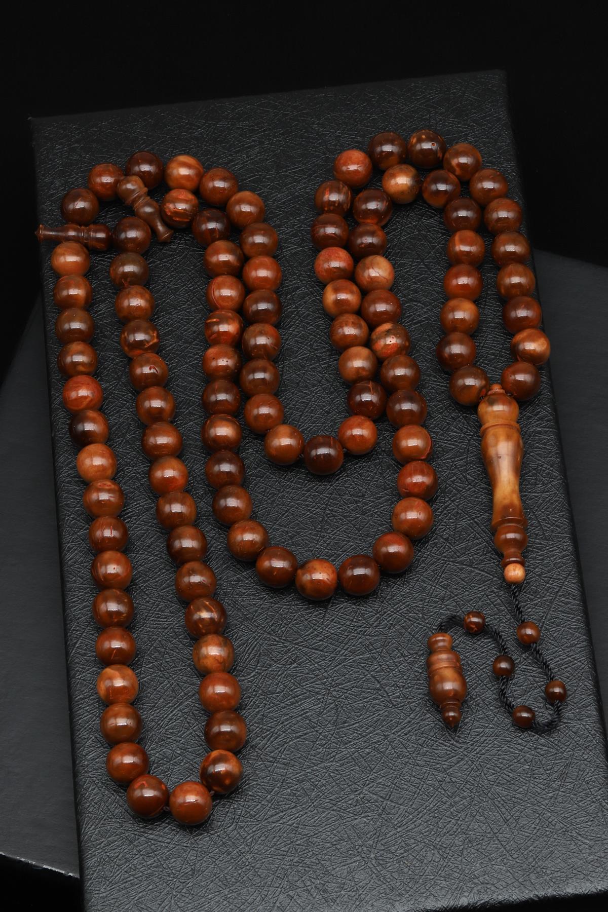 Kuka Ağacı 99'lu Tesbih 9 mm Küre Kesim