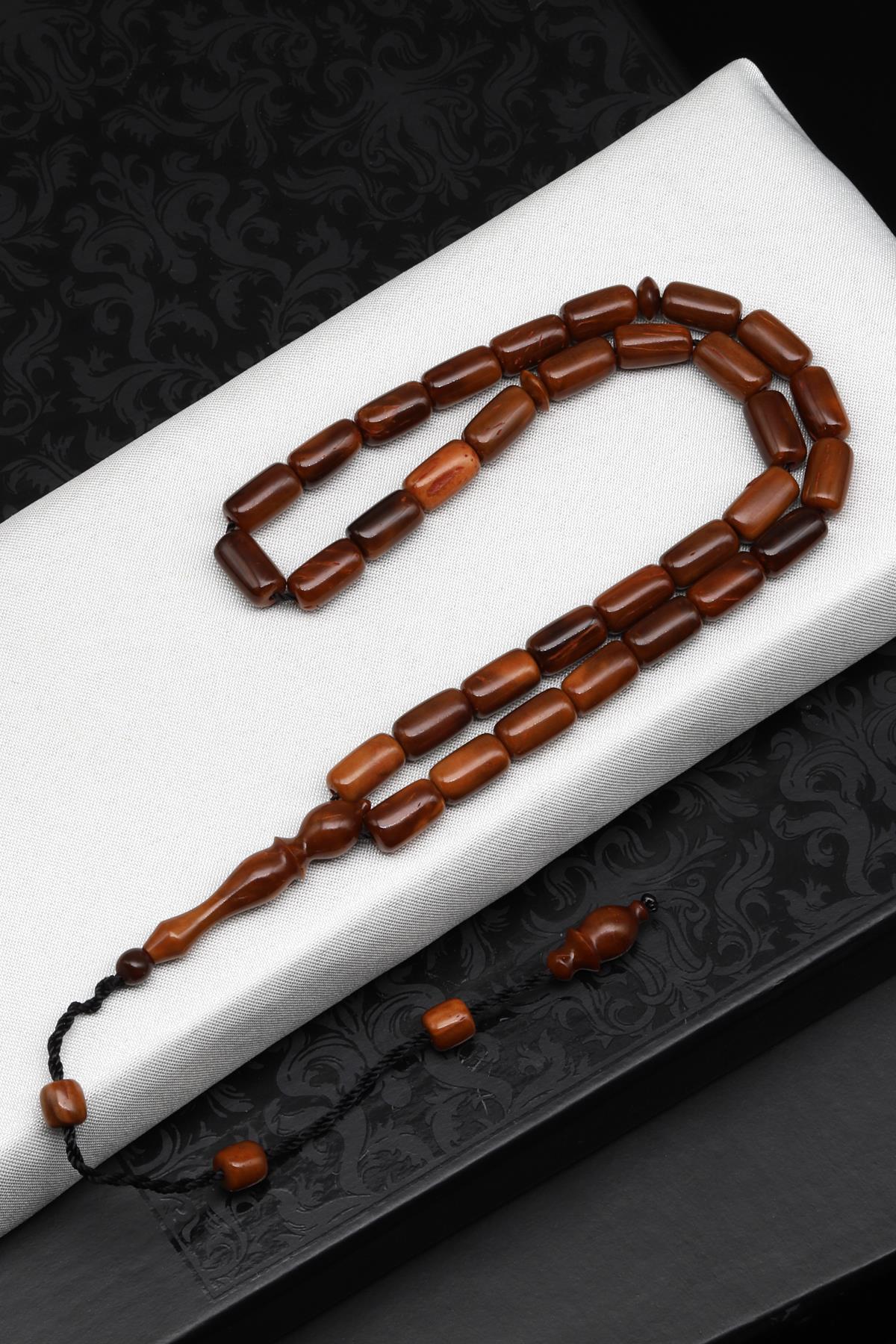 Kuka Ağacı Tesbih 5 x 10 mm Kapsül Kesim