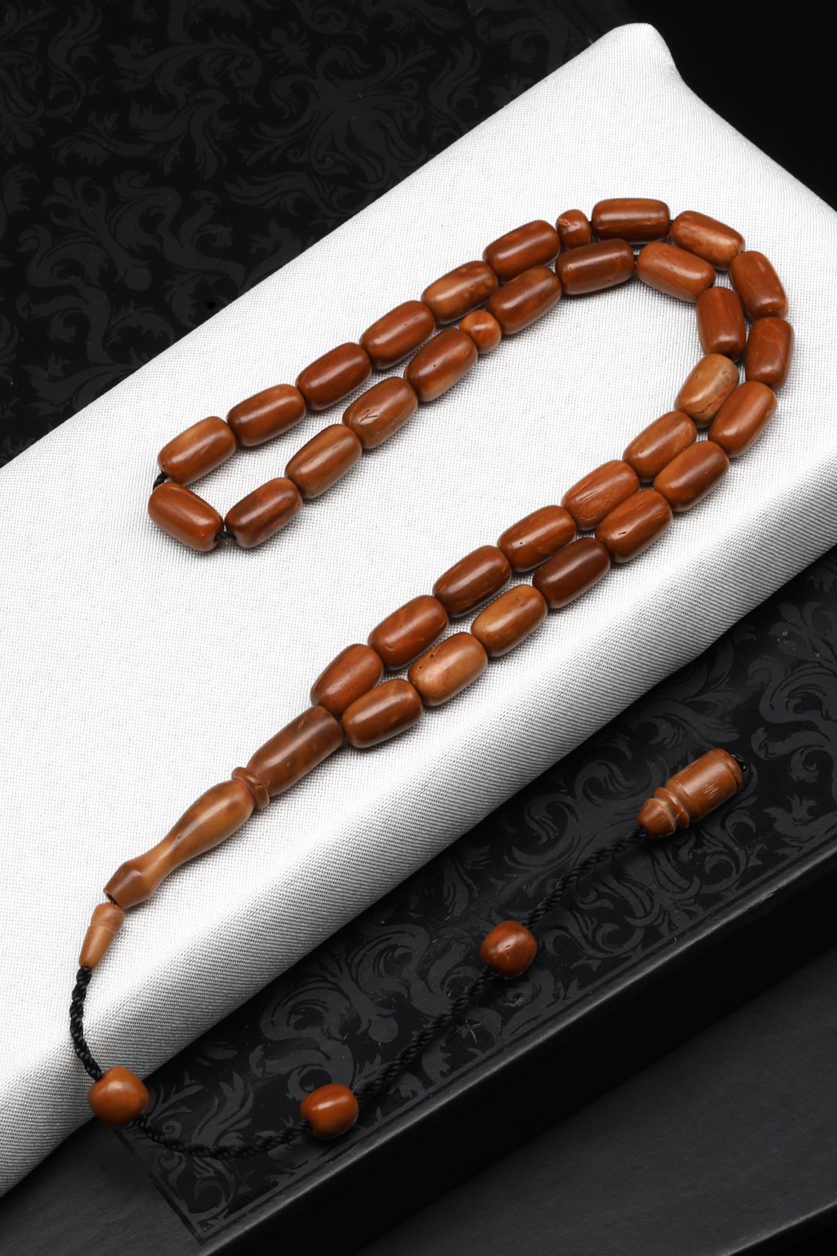 Kuka Ağacı Tesbih 6 x 10 mm Kapsül Kesim