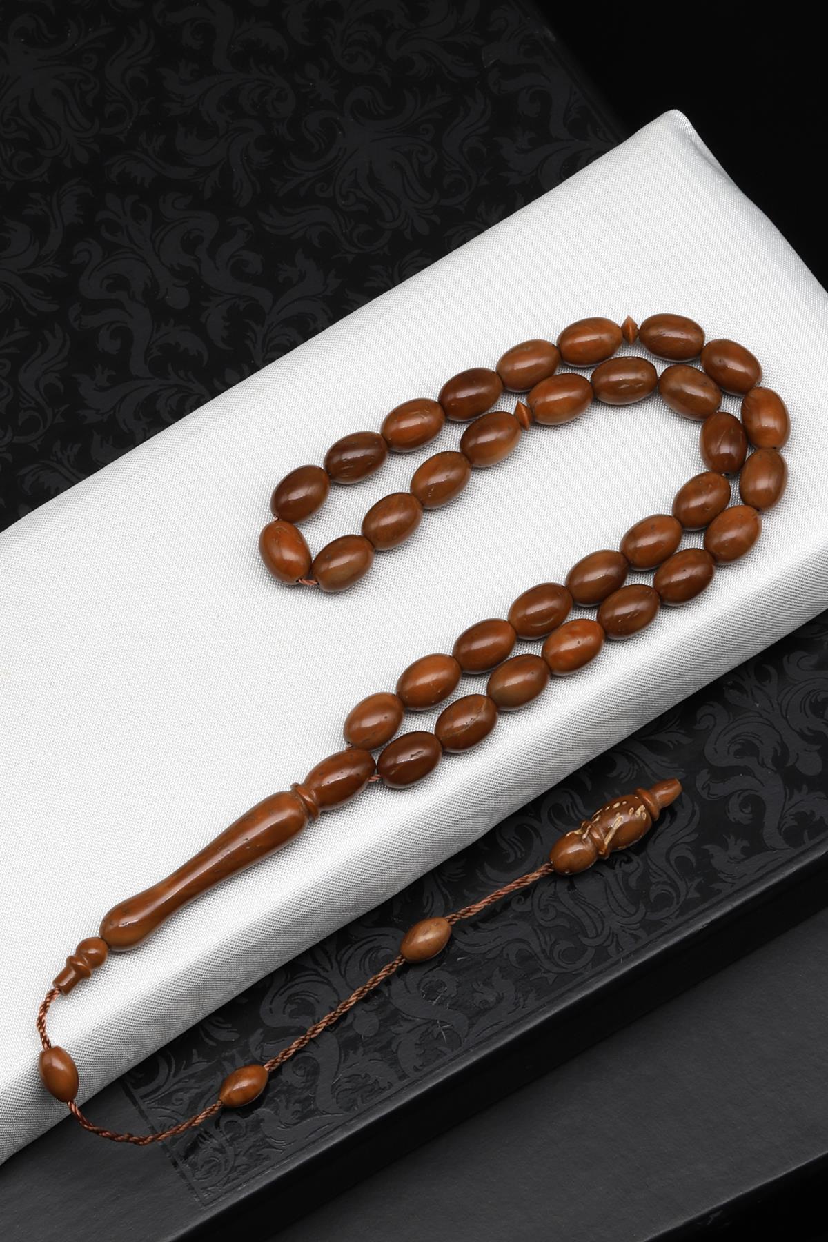 Kuka Ağacı Tesbih 7 x 10 mm Beyzi Kesim