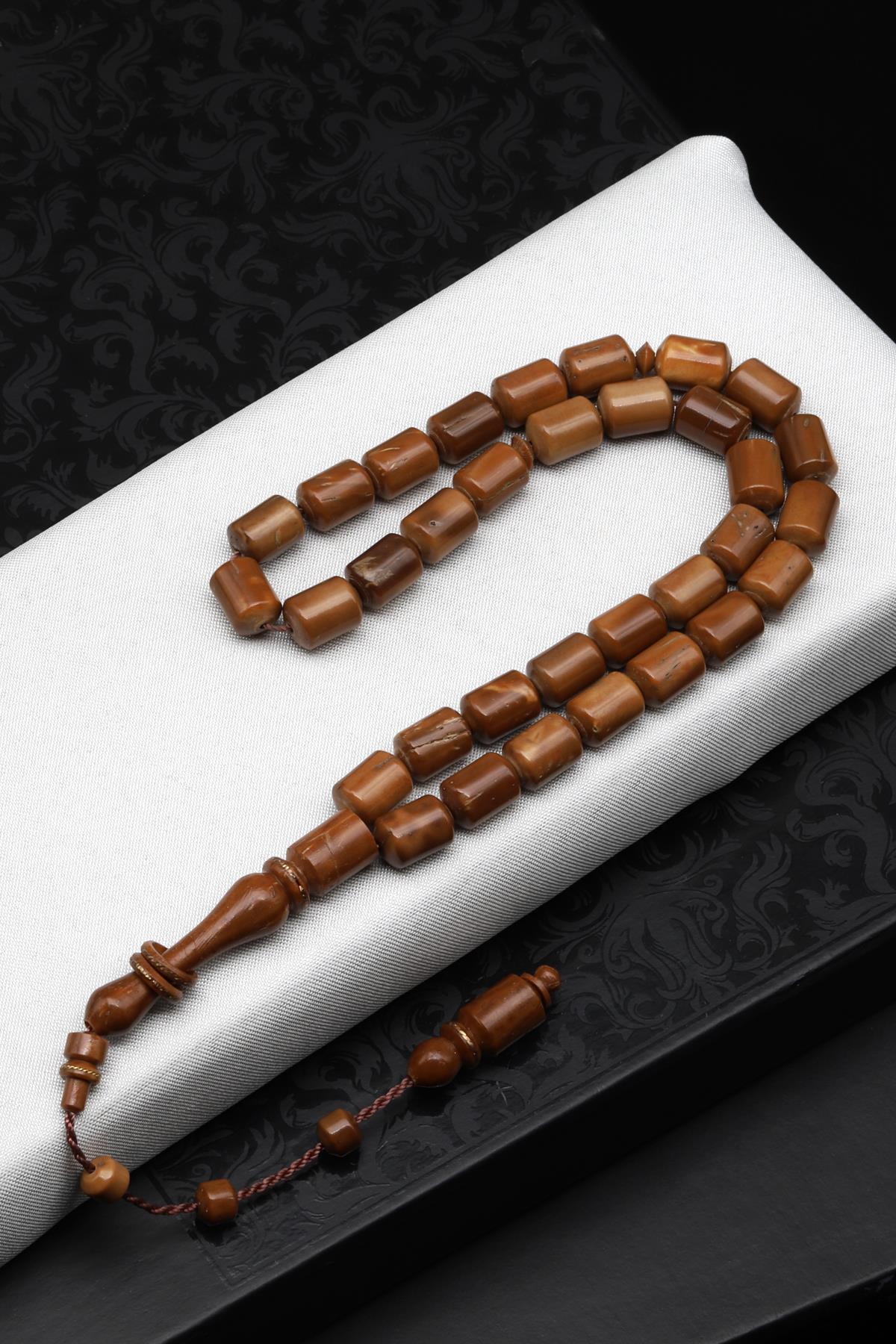 Kuka Ağacı Tesbih 7 x 10 mm Silindir Kesim