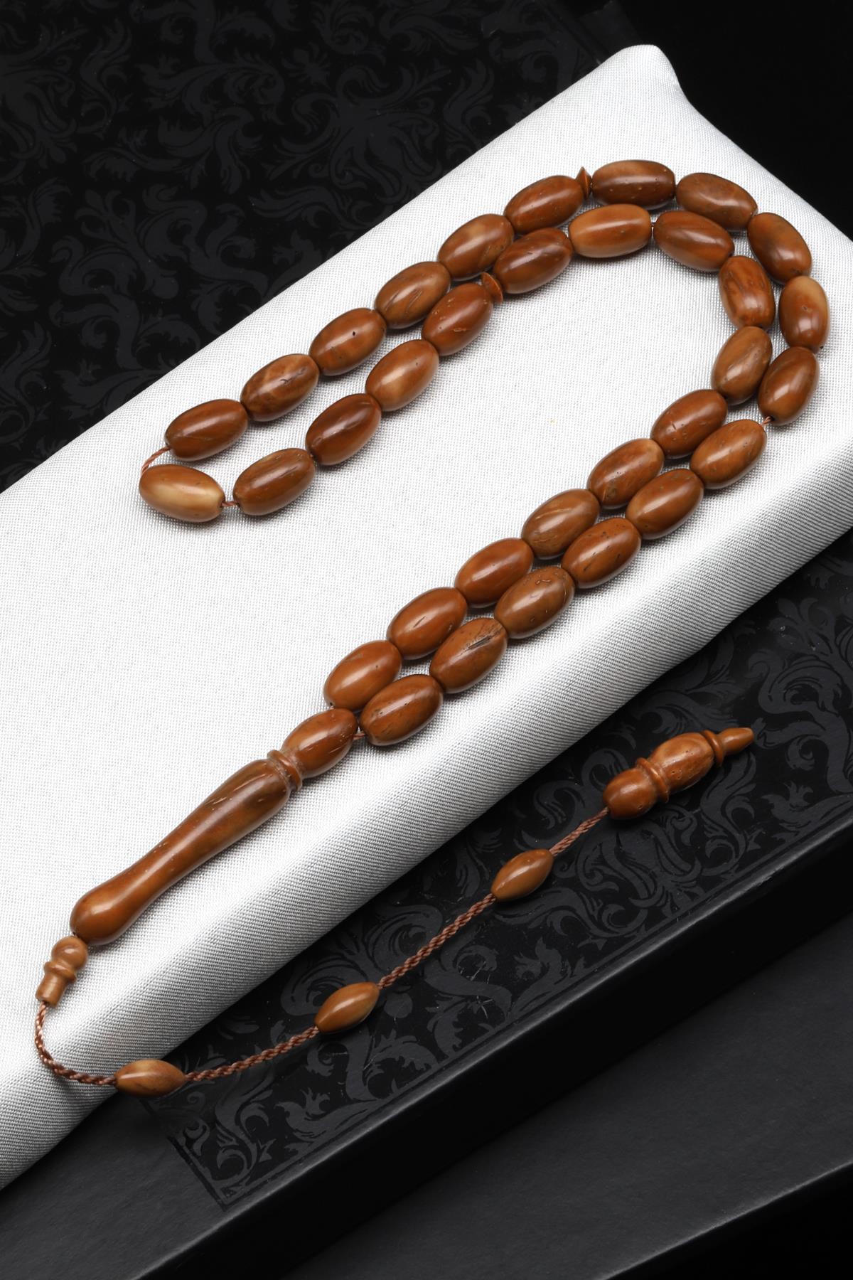 Kuka Ağacı Tesbih 7 x 11 mm Beyzi Kesim