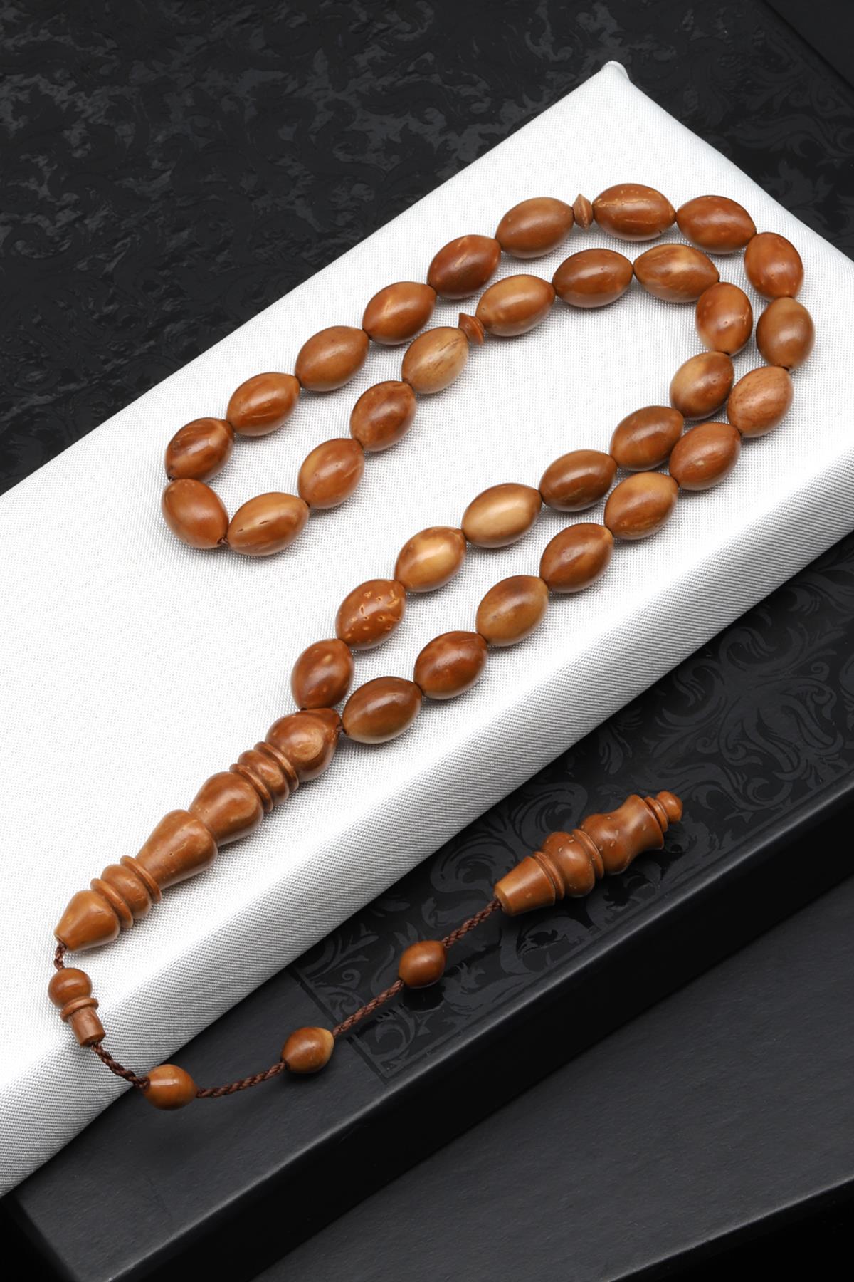 Kuka Ağacı Tesbih 7 x 11 mm Beyzi Kesim