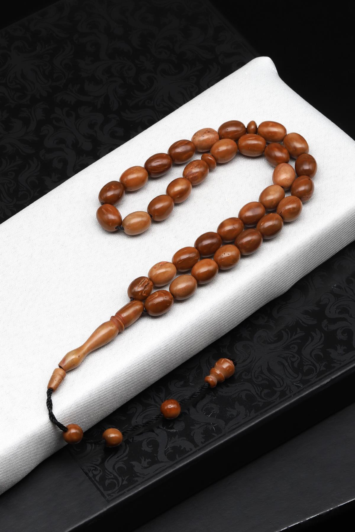 Kuka Ağacı Tesbih 7 x 9 mm Kapsül Kesim 