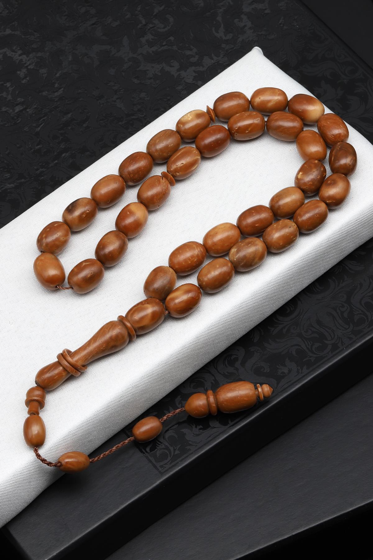 Kuka Ağacı Tesbih 9 x 12 mm Kapsül Kesim