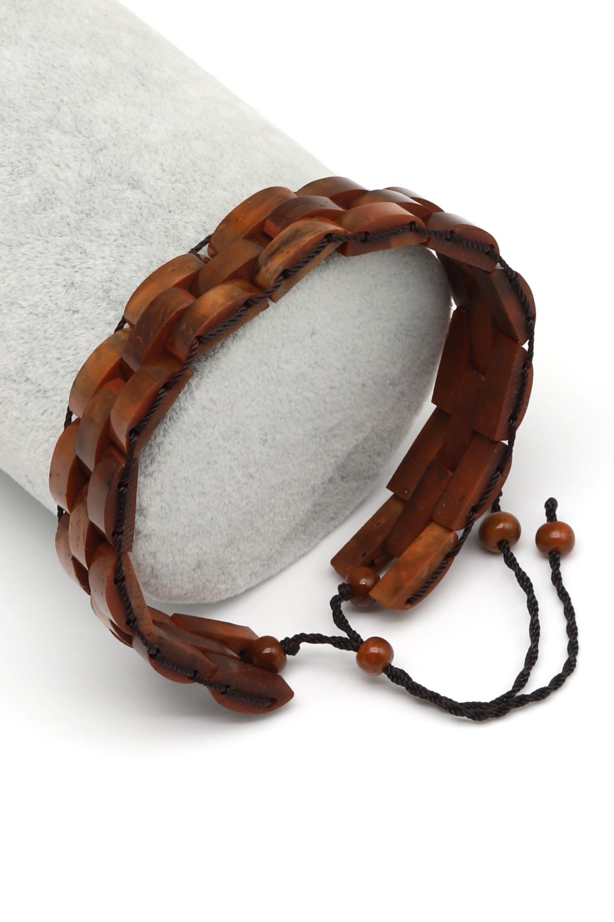 Kuka Makrome Örme Bileklik