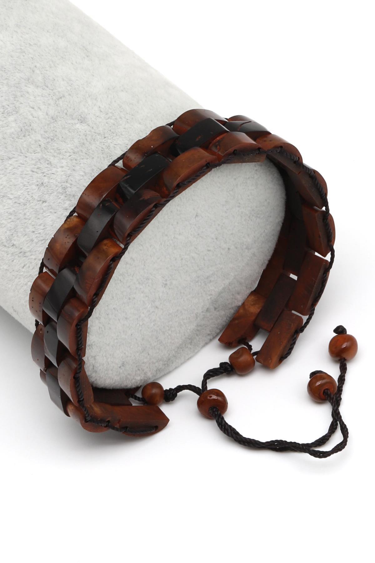 Kuka Makrome Örme Bileklik