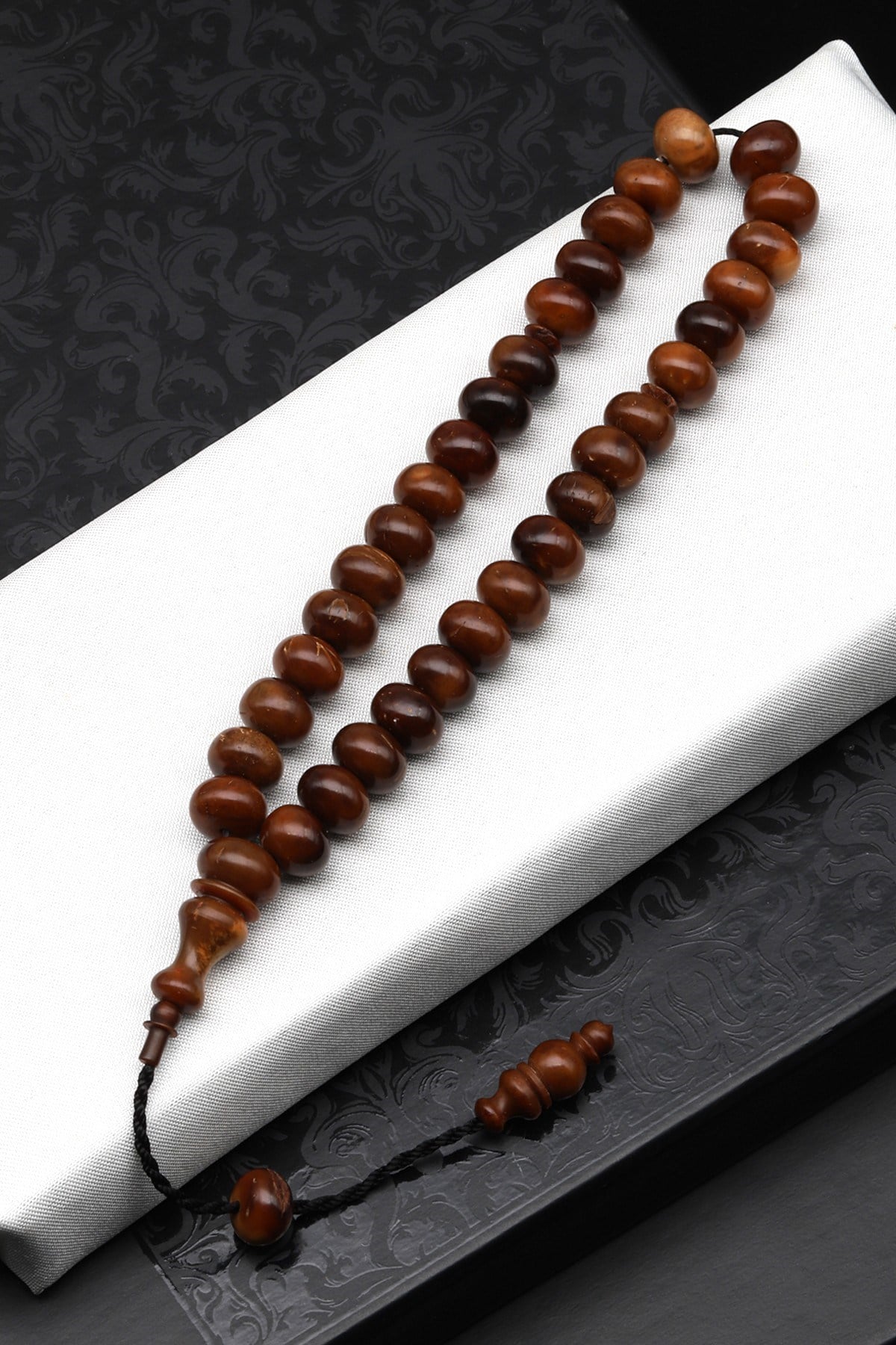 Kuka Tesbih 6 x 9 mm. Rondel Kesim - T-1634