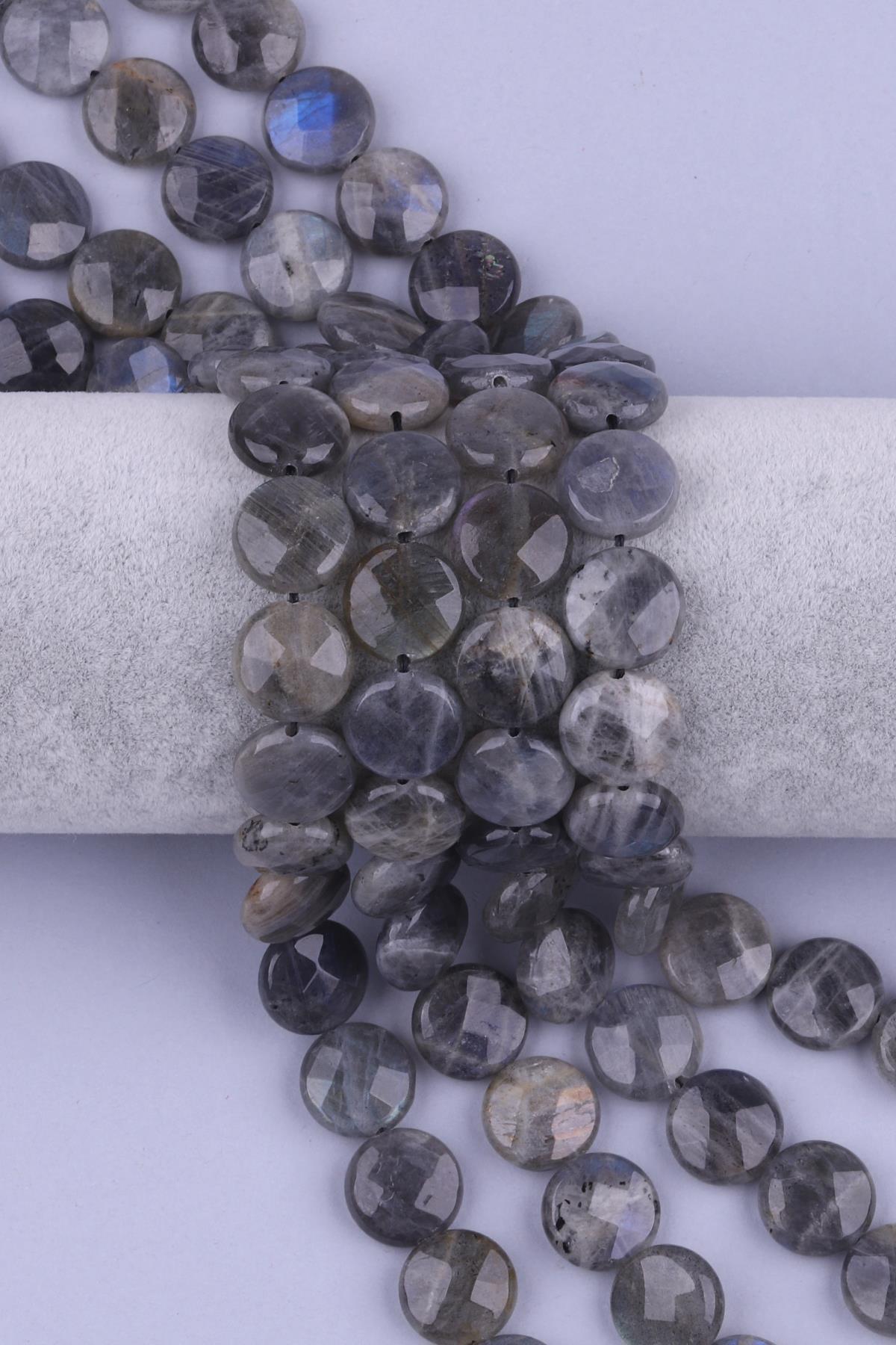 Labradorit Doğal Taş Dizi Şekilsiz Kesim