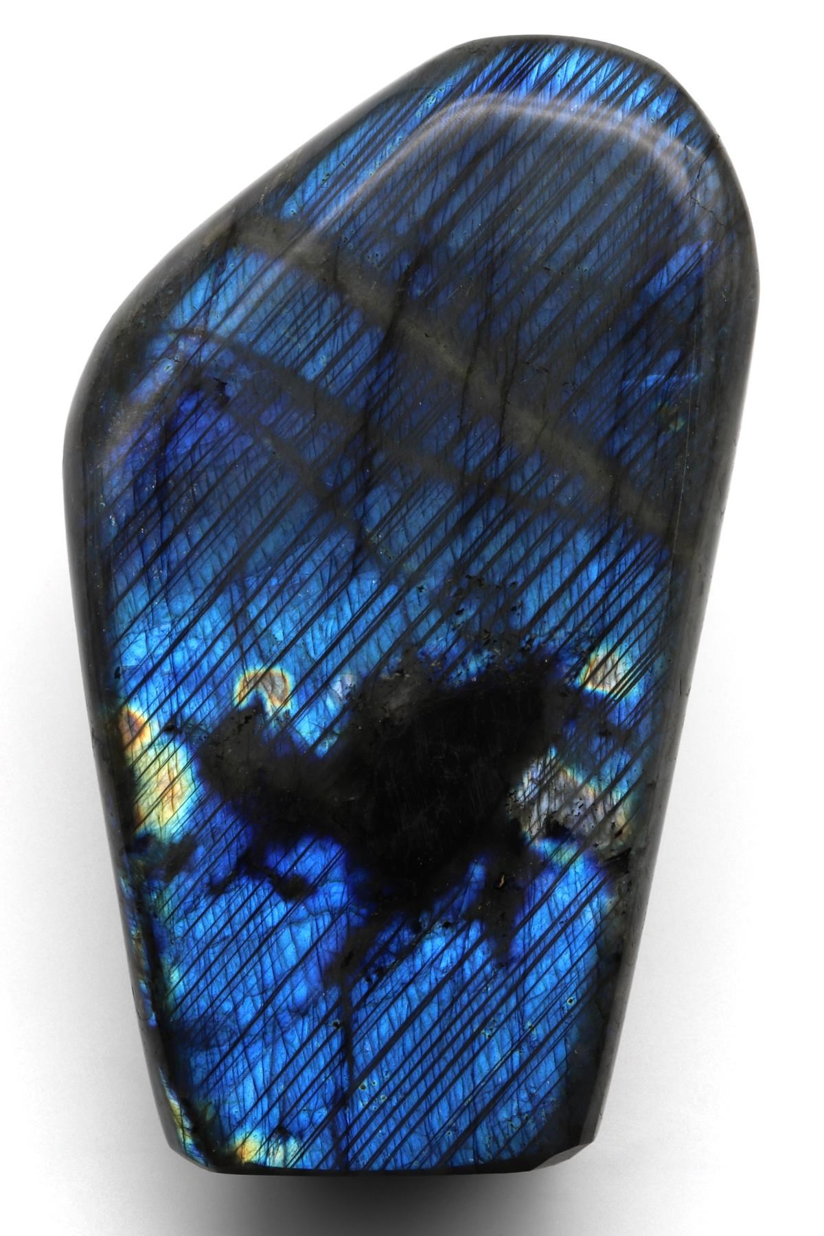 Labradorit Doğal Taş Parça - 1435 Gr.