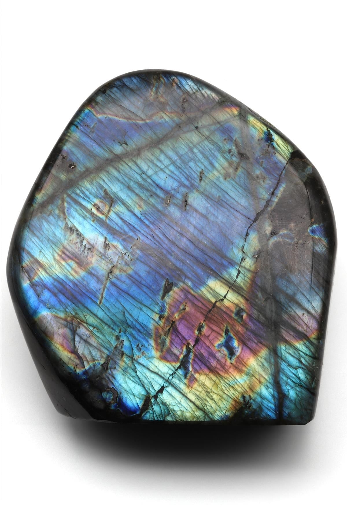 Labradorit Doğal Taş Parça - 2040 Gr.