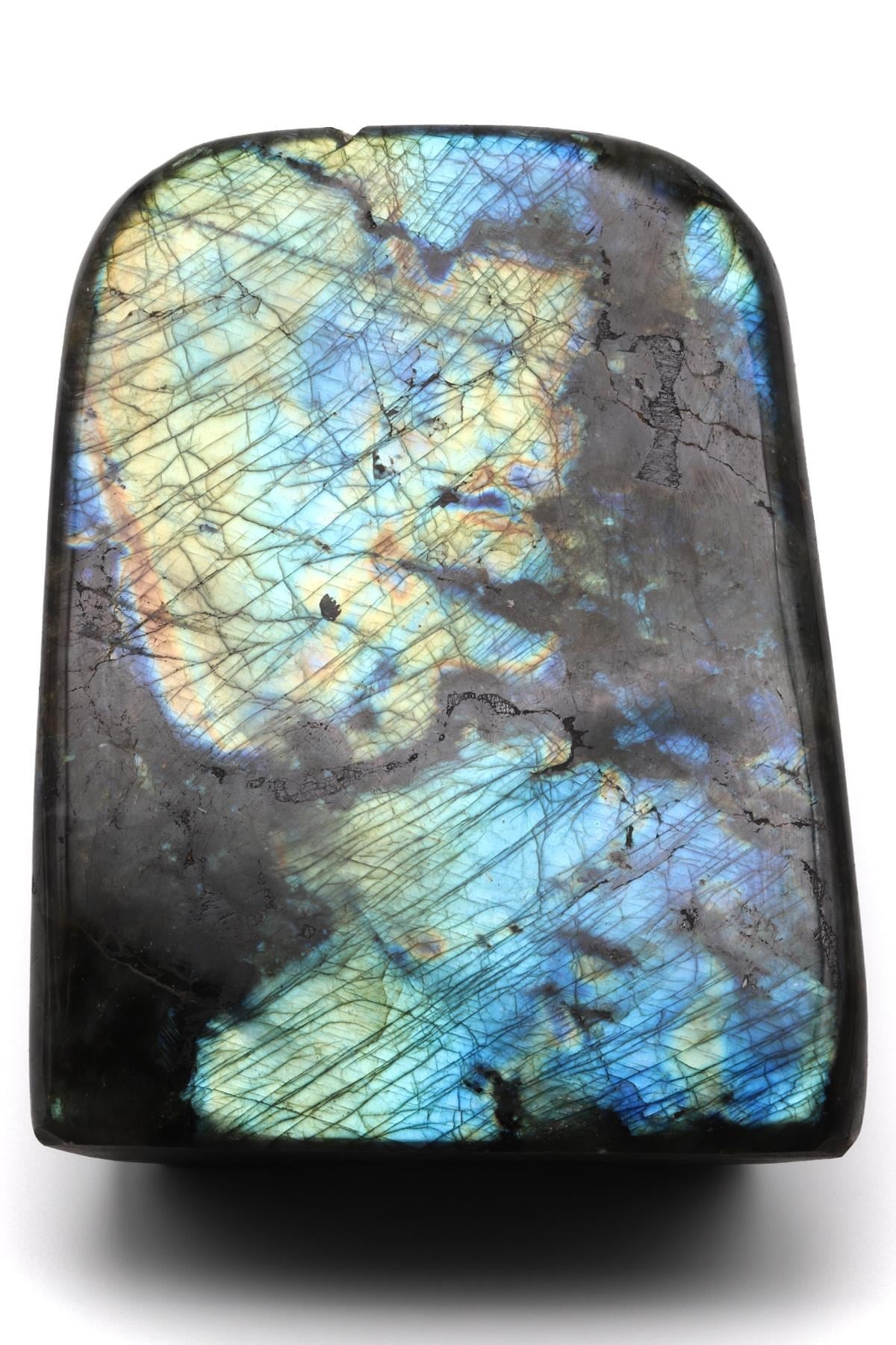 Labradorit Doğal Taş Parça - 4010 Gr.