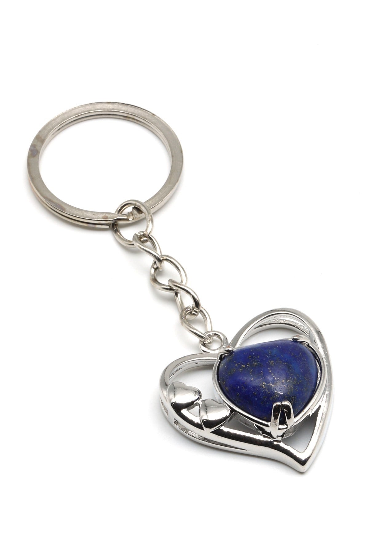 Lapis Lazuli Doğal Taş Anahtarlık - ANH-0177