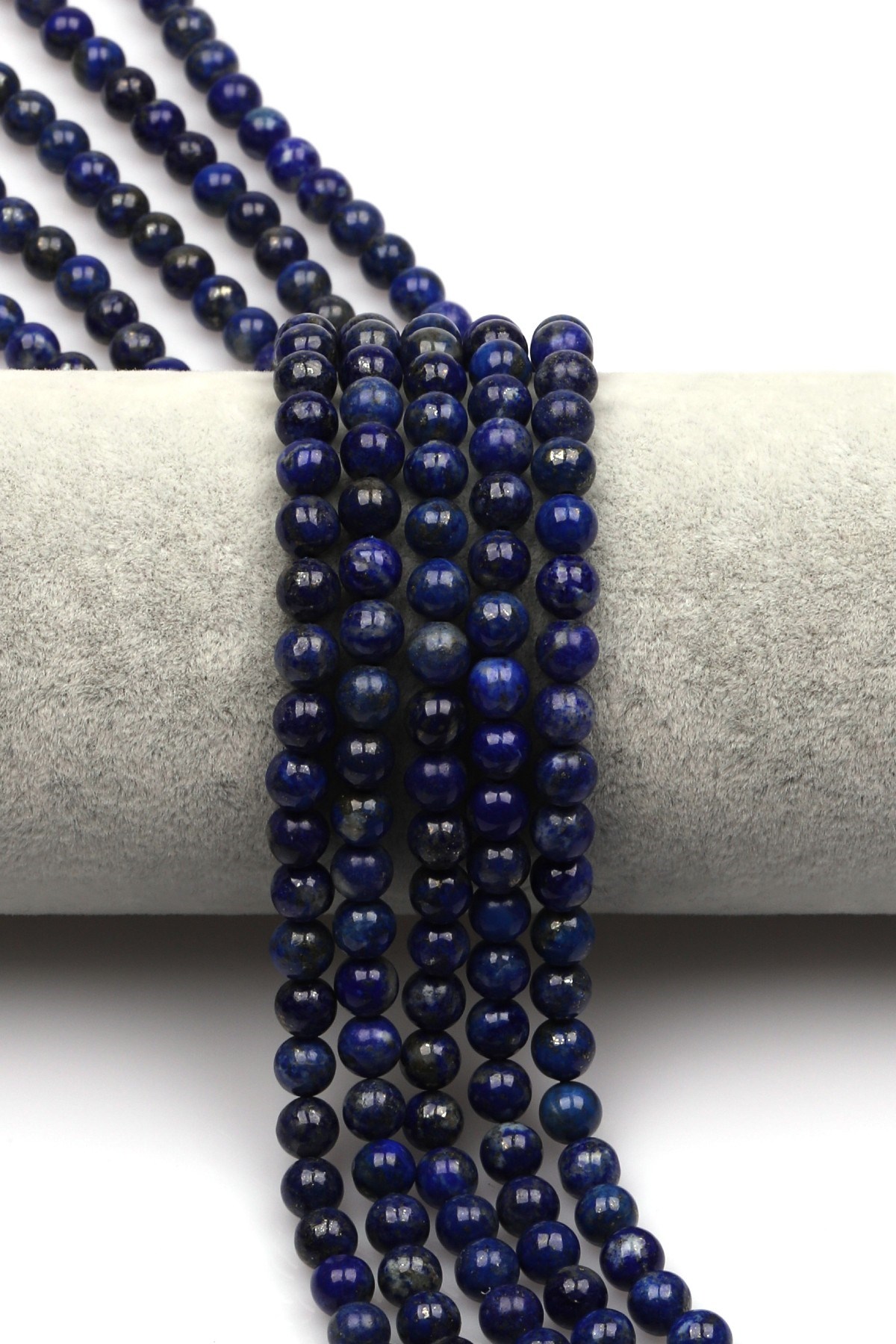 Lapis Lazuli Doğal Taş Dizi 6 mm Küre Kesim - DZ-0812