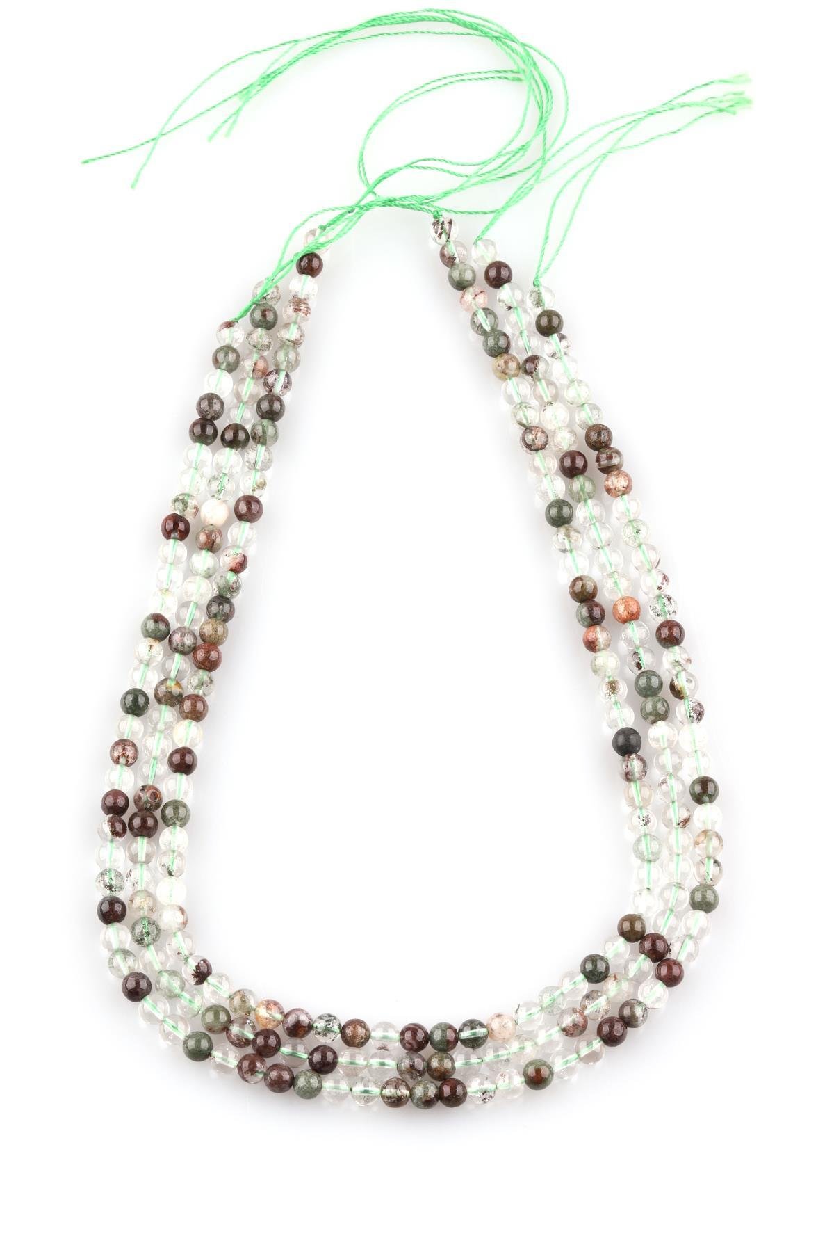 Lodolit Kuvars Doğal Taş Dizi 5 mm Küre Kesim