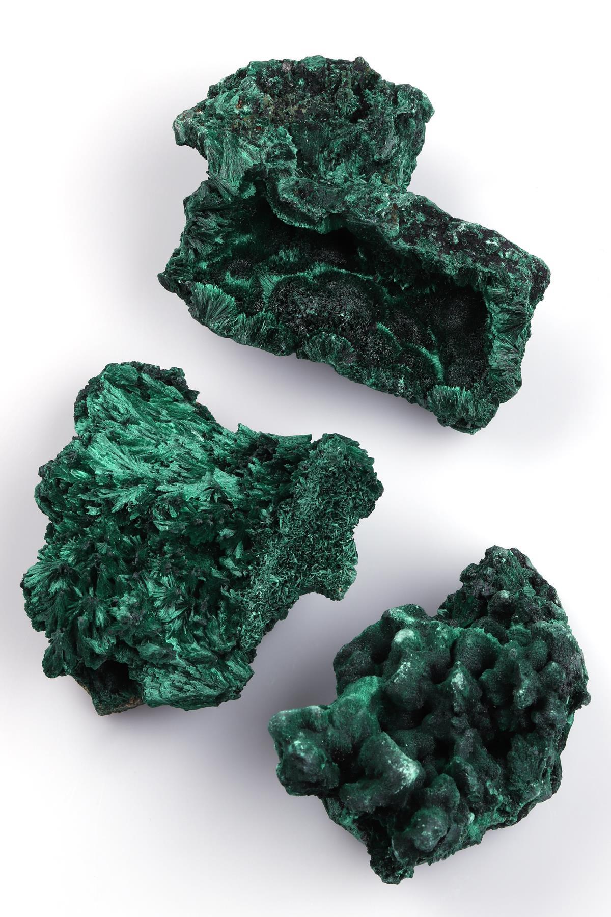 Malakit Doğal Taş Ham Parça