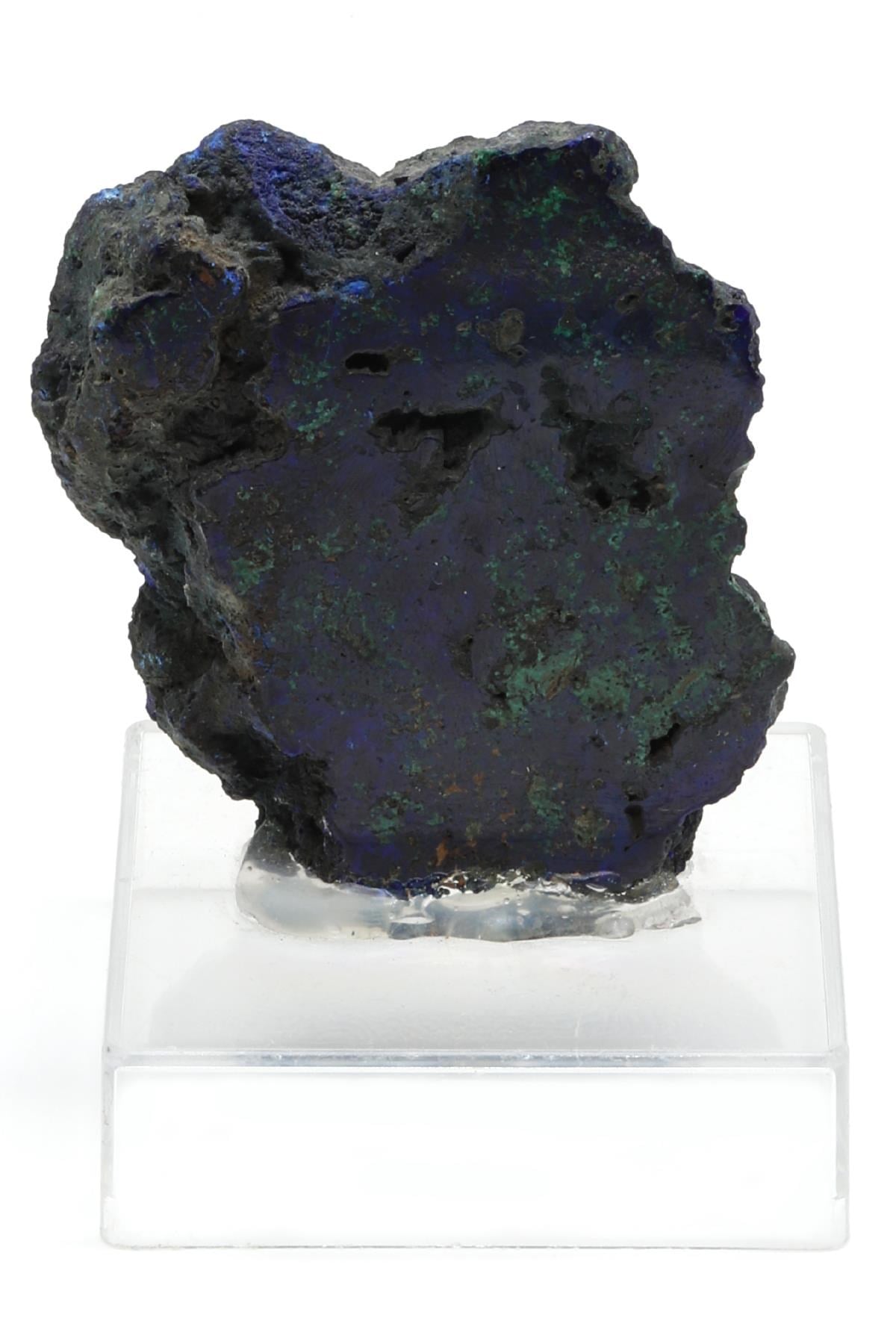 Malakit Doğal Taş Standlı Ham Parça