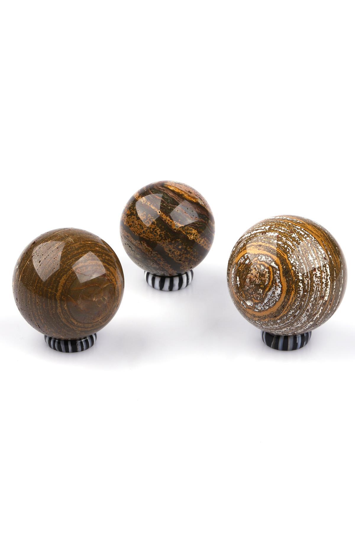Ocean Jasper Doğal Taş Küre