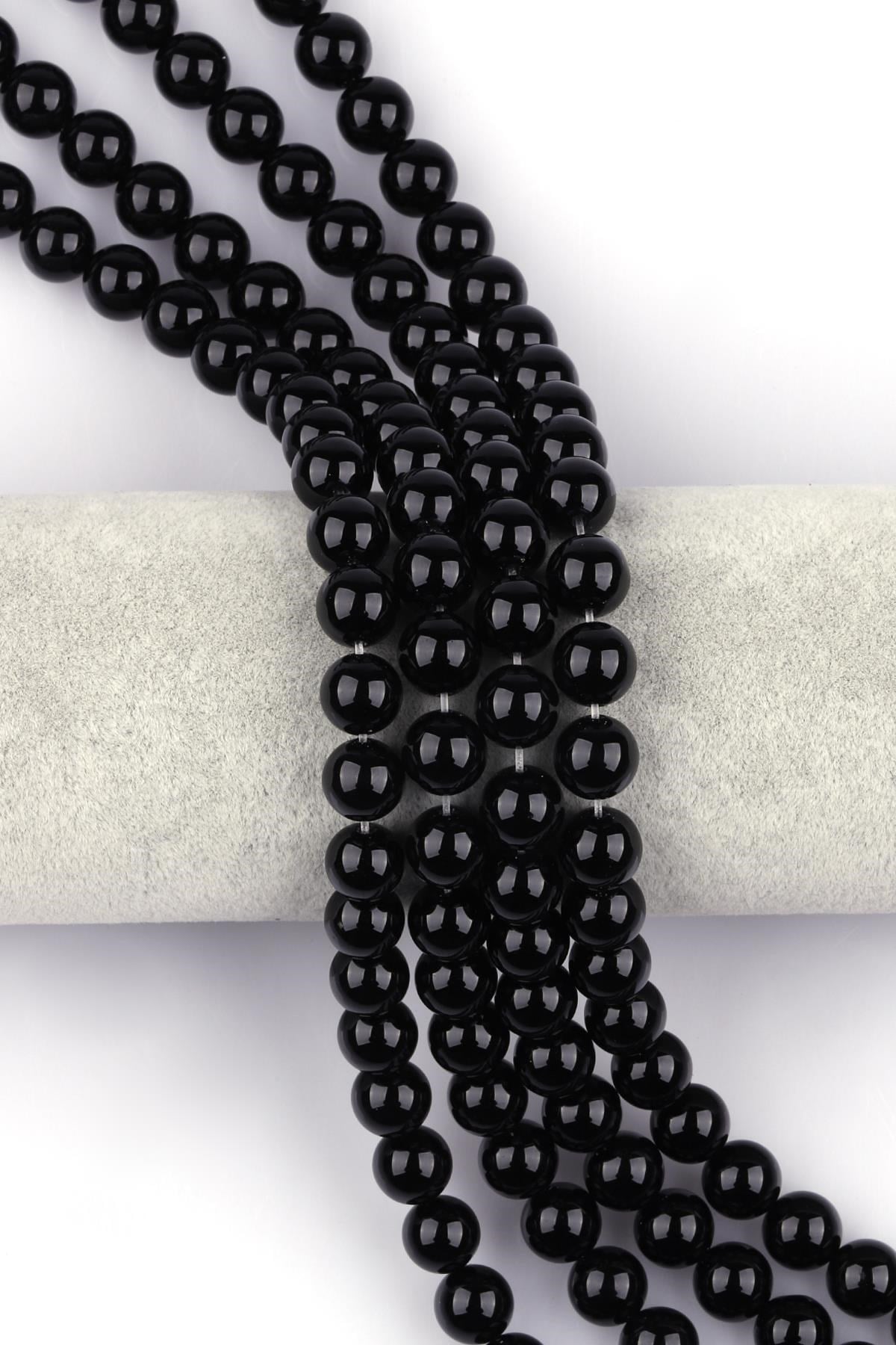 Oniks Doğal Taş Dizi 10 mm Küre Kesim
