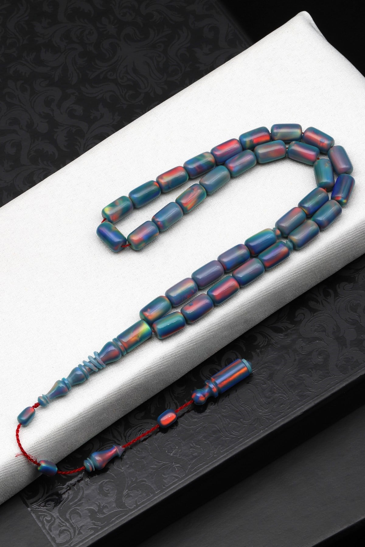 Opal Tesbih 6 x 9 mm Kapsül Kesim - T-1628